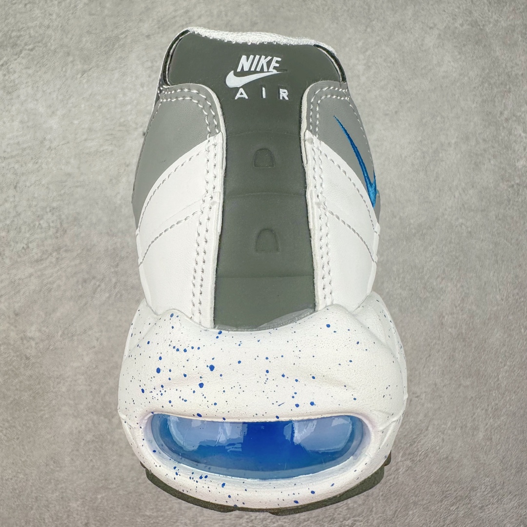 图片[8]-＃MX版 NK Air Max 95 复古减震气垫跑鞋 经典重温 609048-108 外单专供大厂出品 品质稳定 一百余色 终端操作 鞋款设计灵感源于人体构造 中底设计基于人体的脊柱构造 是整体设计的核心 尼龙孔眼代表了肋骨 而分层式面板和网眼象征着肌肉纤维和肉体组织 Air Max 95采用了两个独立的吹塑成型的Air-Sole单元 并首次在前掌使用可视化气垫设计 Swoosh logo夜当作一个 点符号放在了鞋子的后帮位置 20年的发展让 AIR MAX 95有了不同的故事 20年后再度面向世人的时候 焕然一新的面貌 让人有了另外一种清新脱俗的感觉 尺码：39 40 40.5 41 42 42.5 43 44 44.5 45 46 47.5 48-选品中心