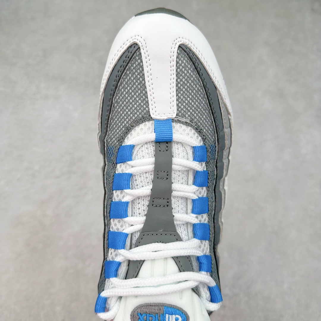 图片[4]-＃MX版 NK Air Max 95 复古减震气垫跑鞋 经典重温 609048-108 外单专供大厂出品 品质稳定 一百余色 终端操作 鞋款设计灵感源于人体构造 中底设计基于人体的脊柱构造 是整体设计的核心 尼龙孔眼代表了肋骨 而分层式面板和网眼象征着肌肉纤维和肉体组织 Air Max 95采用了两个独立的吹塑成型的Air-Sole单元 并首次在前掌使用可视化气垫设计 Swoosh logo夜当作一个 点符号放在了鞋子的后帮位置 20年的发展让 AIR MAX 95有了不同的故事 20年后再度面向世人的时候 焕然一新的面貌 让人有了另外一种清新脱俗的感觉 尺码：39 40 40.5 41 42 42.5 43 44 44.5 45 46 47.5 48-选品中心