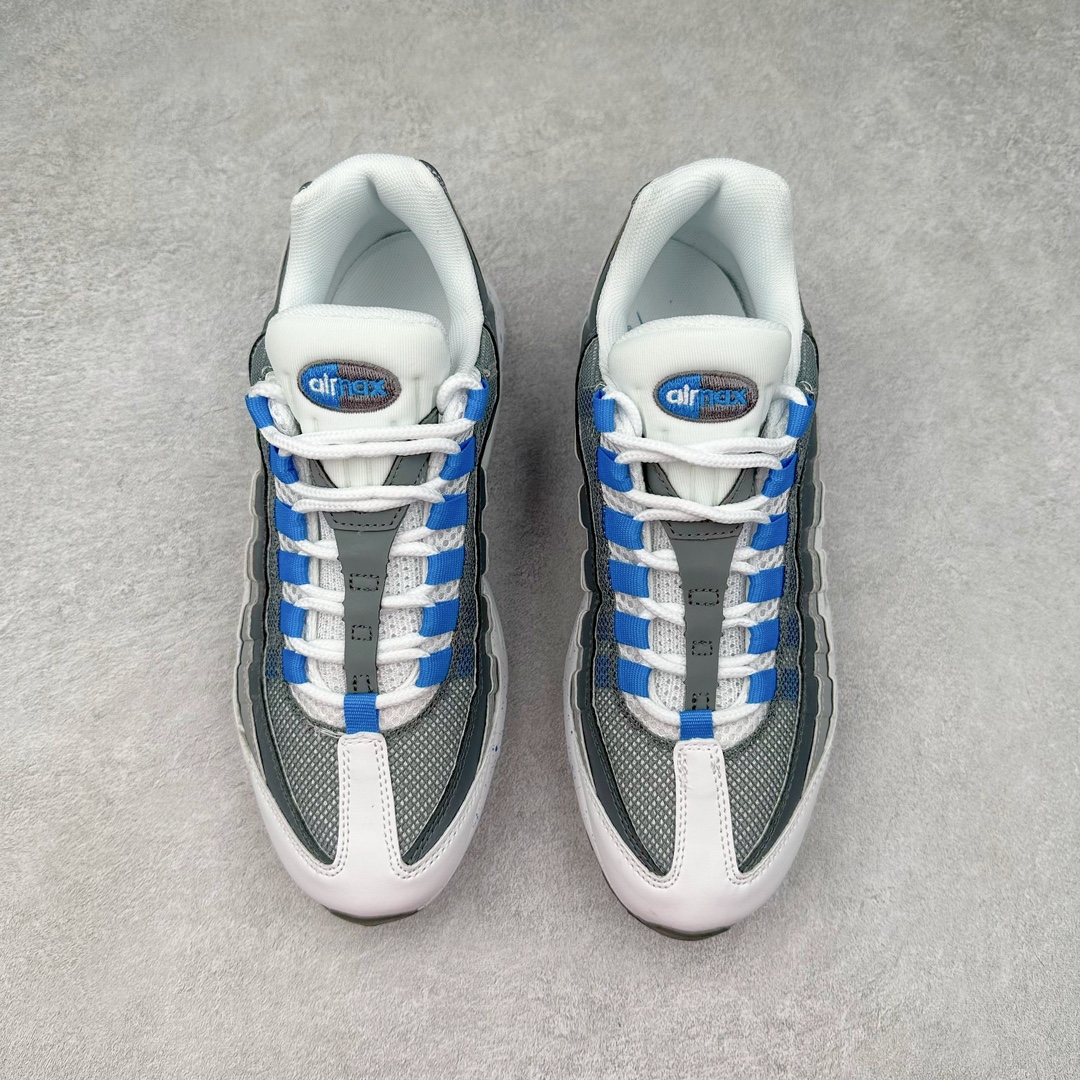 图片[2]-＃MX版 NK Air Max 95 复古减震气垫跑鞋 经典重温 609048-108 外单专供大厂出品 品质稳定 一百余色 终端操作 鞋款设计灵感源于人体构造 中底设计基于人体的脊柱构造 是整体设计的核心 尼龙孔眼代表了肋骨 而分层式面板和网眼象征着肌肉纤维和肉体组织 Air Max 95采用了两个独立的吹塑成型的Air-Sole单元 并首次在前掌使用可视化气垫设计 Swoosh logo夜当作一个 点符号放在了鞋子的后帮位置 20年的发展让 AIR MAX 95有了不同的故事 20年后再度面向世人的时候 焕然一新的面貌 让人有了另外一种清新脱俗的感觉 尺码：39 40 40.5 41 42 42.5 43 44 44.5 45 46 47.5 48-选品中心