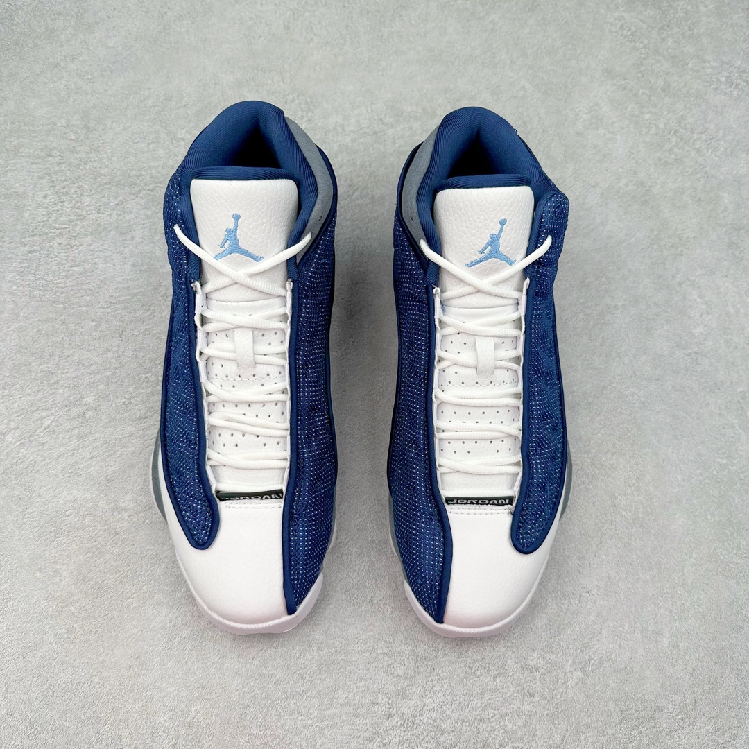 图片[2]-＃外贸版 Air Jordan AJ13 海军蓝 414571-404 原楦原纸板开发 原汁原味13代鞋型 进口真3D猫眼 用料绝不含糊 原盒原配 平台外单特供 极限压缩成本 最直接的单价 尺码：40 40.5 41 42 42.5 43 44 44.5 45 45.5 46 47.5-选品中心