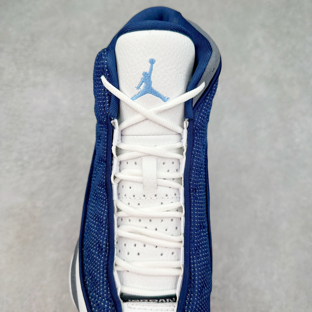 图片[5]-＃外贸版 Air Jordan AJ13 海军蓝 414571-404 原楦原纸板开发 原汁原味13代鞋型 进口真3D猫眼 用料绝不含糊 原盒原配 平台外单特供 极限压缩成本 最直接的单价 尺码：40 40.5 41 42 42.5 43 44 44.5 45 45.5 46 47.5-选品中心