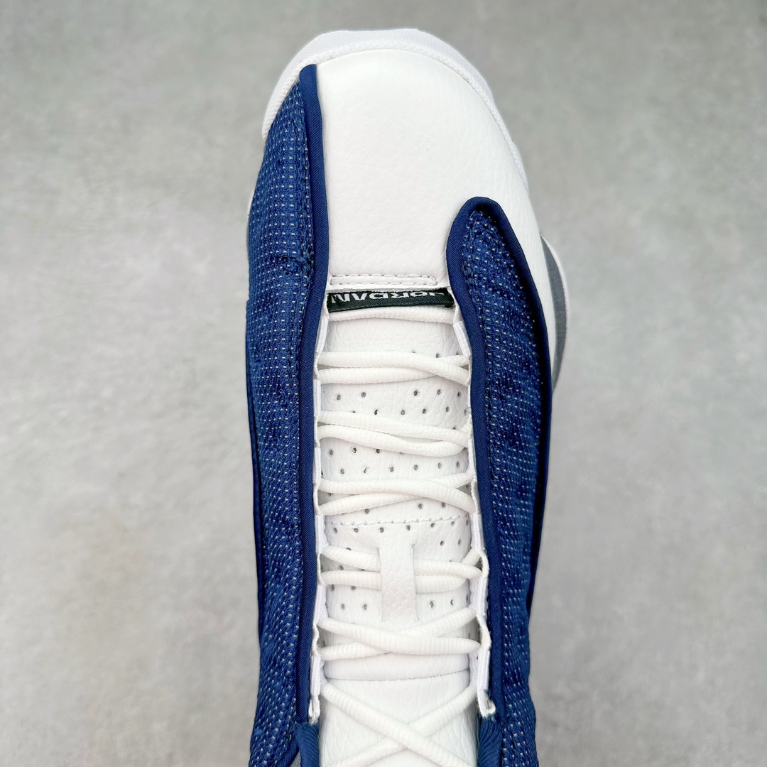 图片[4]-＃外贸版 Air Jordan AJ13 海军蓝 414571-404 原楦原纸板开发 原汁原味13代鞋型 进口真3D猫眼 用料绝不含糊 原盒原配 平台外单特供 极限压缩成本 最直接的单价 尺码：40 40.5 41 42 42.5 43 44 44.5 45 45.5 46 47.5-选品中心