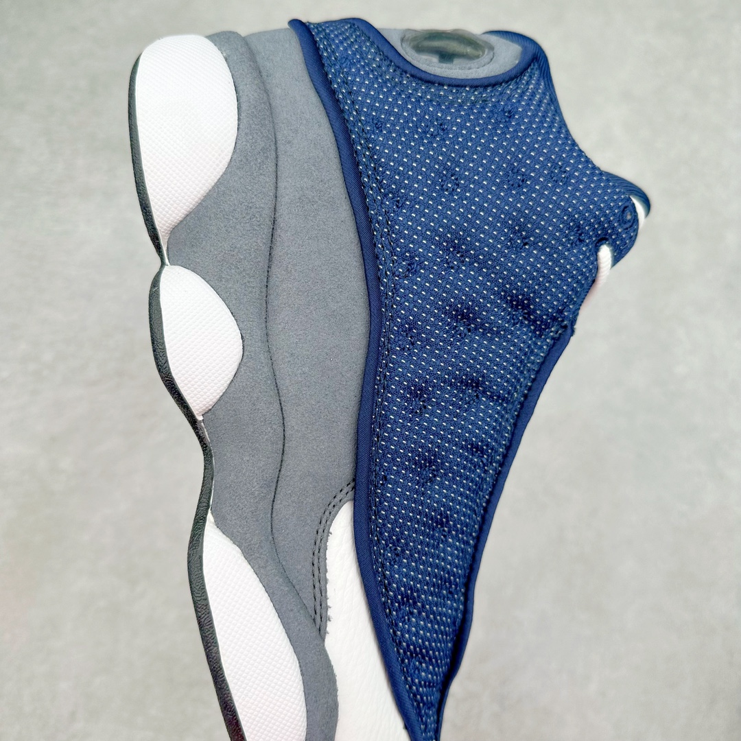 图片[6]-＃外贸版 Air Jordan AJ13 海军蓝 414571-404 原楦原纸板开发 原汁原味13代鞋型 进口真3D猫眼 用料绝不含糊 原盒原配 平台外单特供 极限压缩成本 最直接的单价 尺码：40 40.5 41 42 42.5 43 44 44.5 45 45.5 46 47.5-选品中心