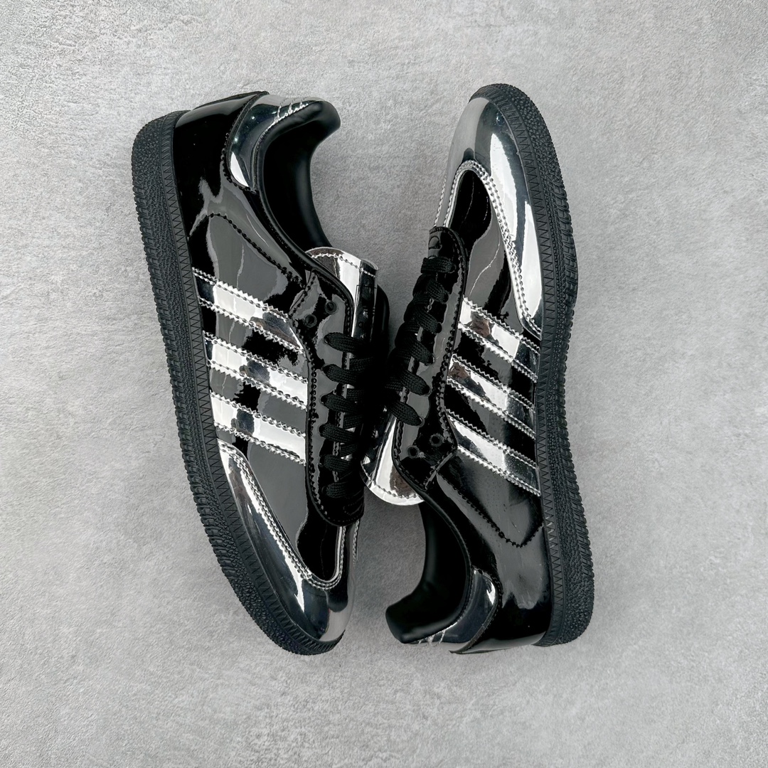 图片[3]-AD Original Samba OG 复古经典轻便板鞋 IH3364 这款桑巴鞋展示了高质量的工艺 带有装饰的超锁缝制和无缝的手感 柔软、柔软的皮革造型和标志性的3条纹完成了精致的外观 正规合身鞋带 鞋面上有绒面鞋垫 橡胶鞋底 享受正畸套筒软感 自50年代首次亮相以来就一直在赢得粉丝的青睐 尺码：36 36.5 37.5 38 38.5 39 40 40.5 41 42 42.5 43 44 44.5 45-选品中心