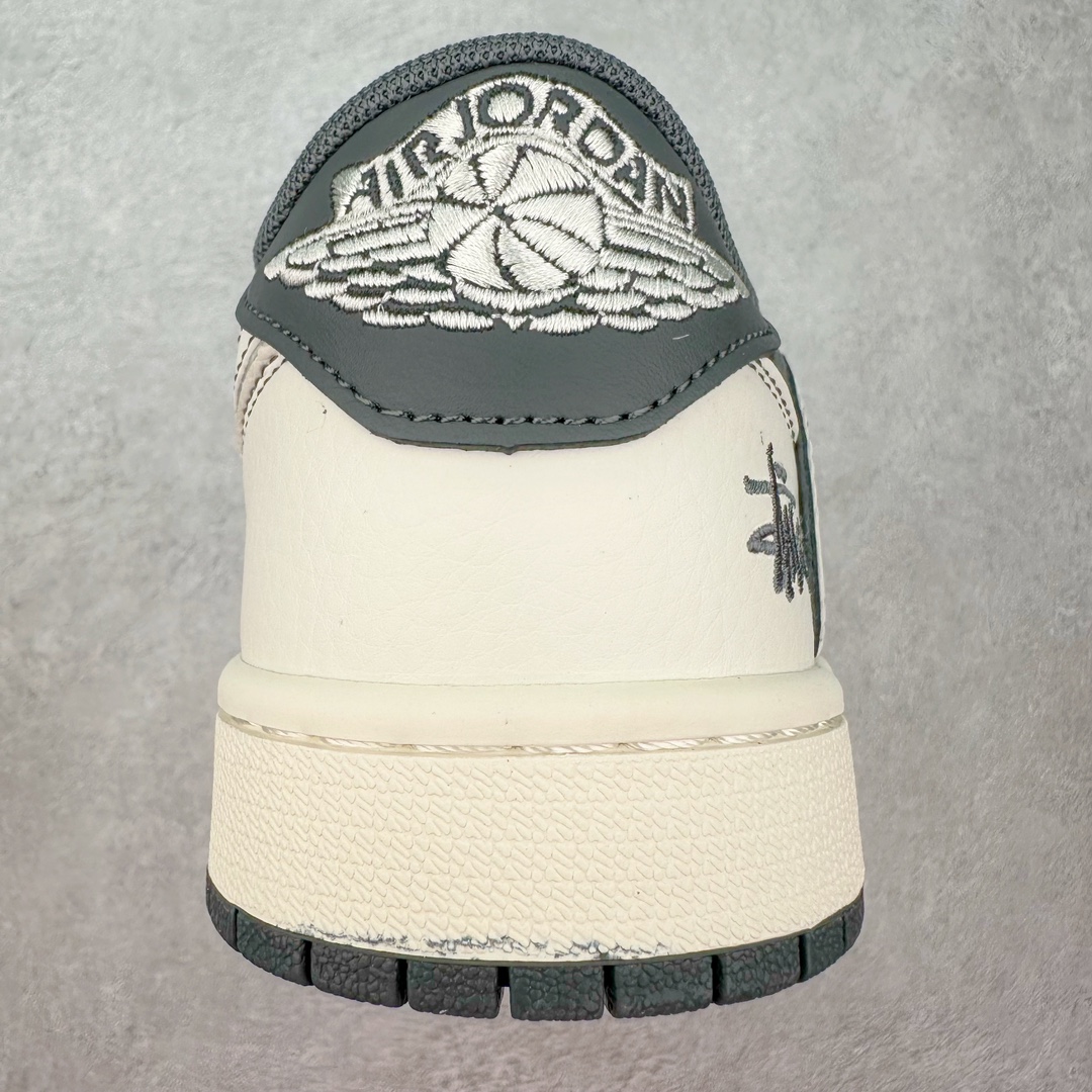 图片[8]-TS x Air Jordan AJ1 Low 倒钩低帮联名定制配色 SJ2068-123 原厂内置气垫魔块 A模大底 头层小牛皮 鞋舌AJ原厂专用牛津布+AJ专用反口珍珠布+原厂无杂质高弹内里海棉+特殊封边弹力鞋带 尺码：36 36.5 37.5 38 38.5 39 40 40.5 41 42 42.5 43 44 44.5 45 46 47.5-选品中心