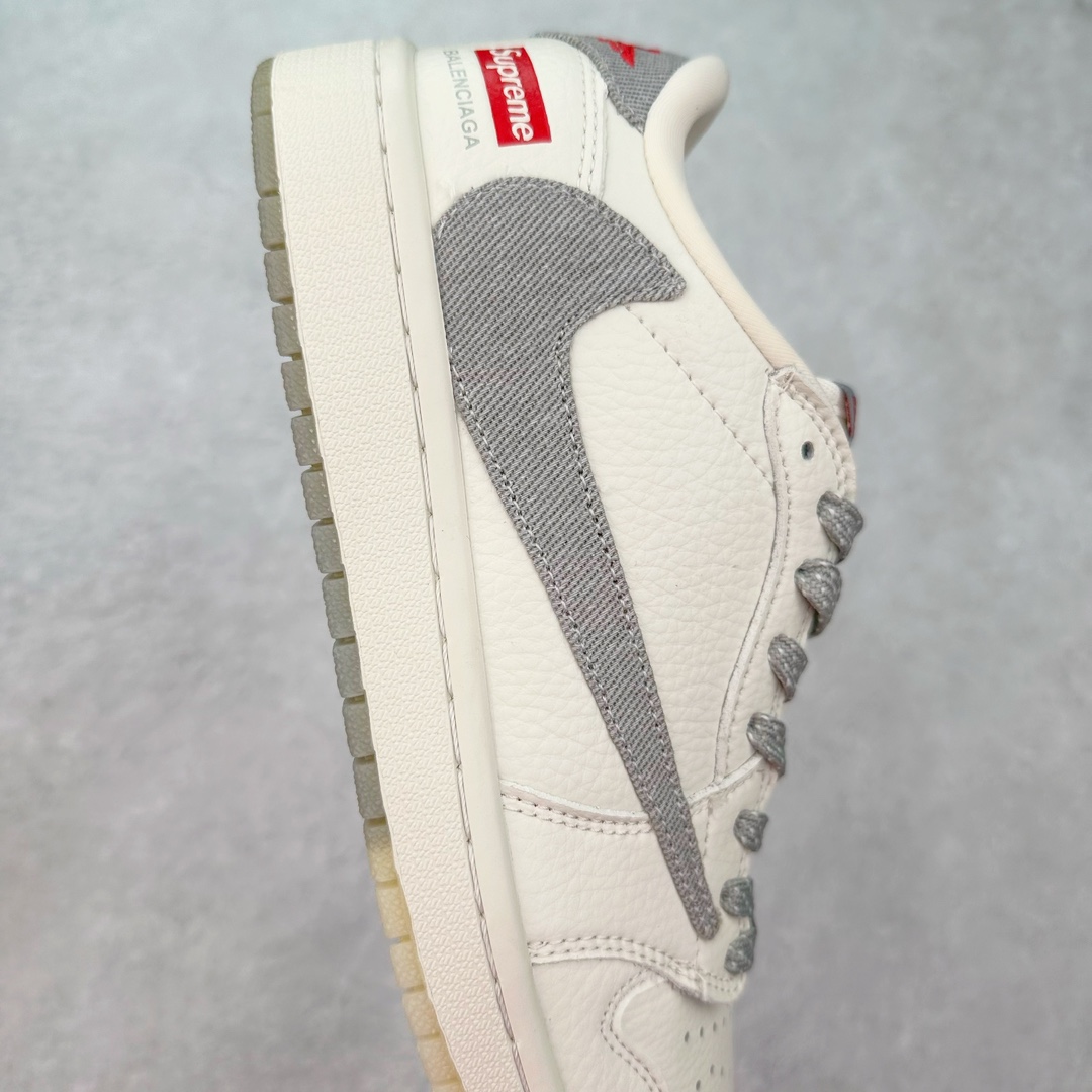 图片[6]-TS x Air Jordan AJ1 Low 倒钩低帮联名定制配色 JH6088-705 原厂内置气垫魔块 A模大底 头层小牛皮 鞋舌AJ原厂专用牛津布+AJ专用反口珍珠布+原厂无杂质高弹内里海棉+特殊封边弹力鞋带 尺码：36 36.5 37.5 38 38.5 39 40 40.5 41 42 42.5 43 44 44.5 45 46 47.5-选品中心