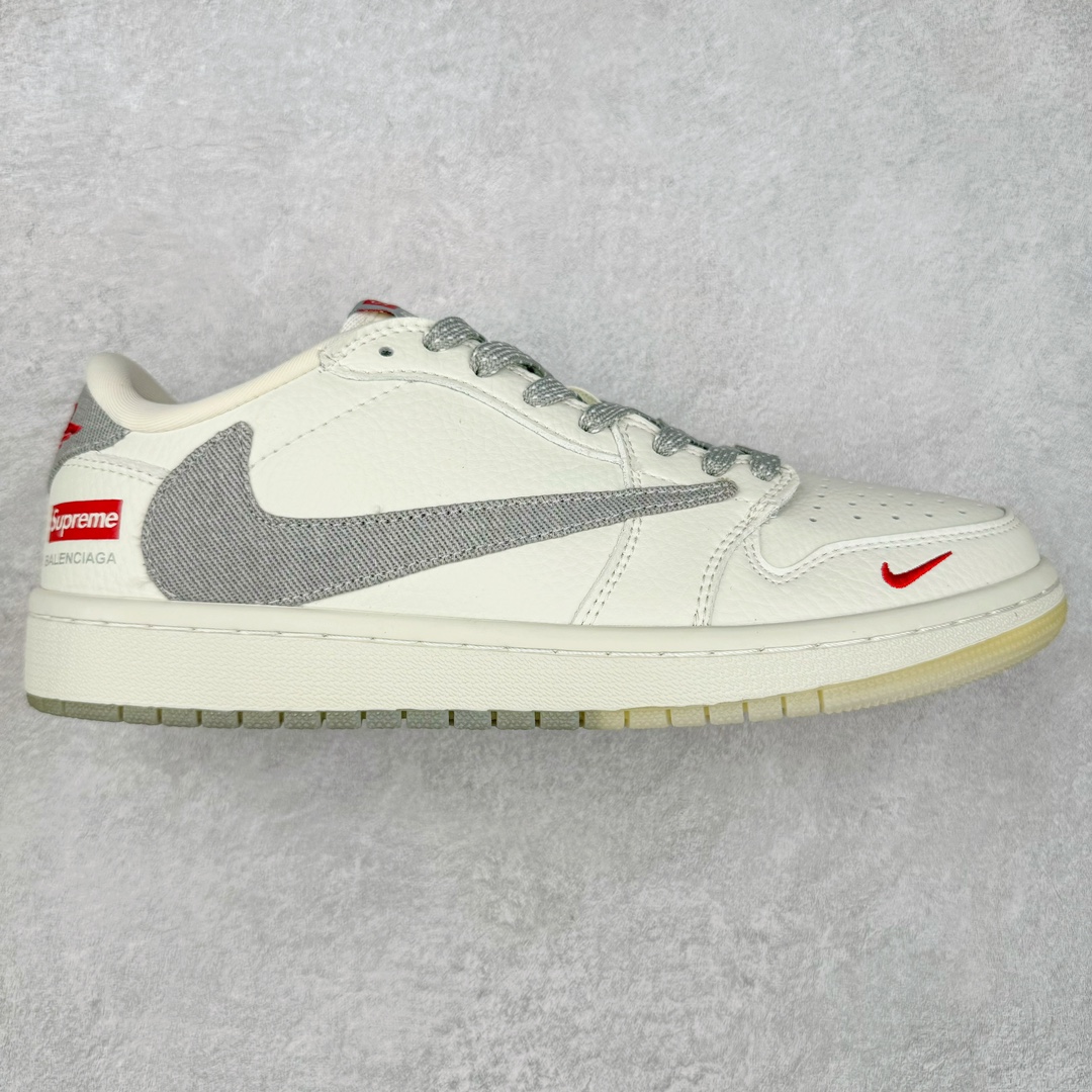 TS x Air Jordan AJ1 Low 倒钩低帮联名定制配色 JH6088-705 原厂内置气垫魔块 A模大底 头层小牛皮 鞋舌AJ原厂专用牛津布+AJ专用反口珍珠布+原厂无杂质高弹内里海棉+特殊封边弹力鞋带 尺码：36 36.5 37.5 38 38.5 39 40 40.5 41 42 42.5 43 44 44.5 45 46 47.5-选品中心