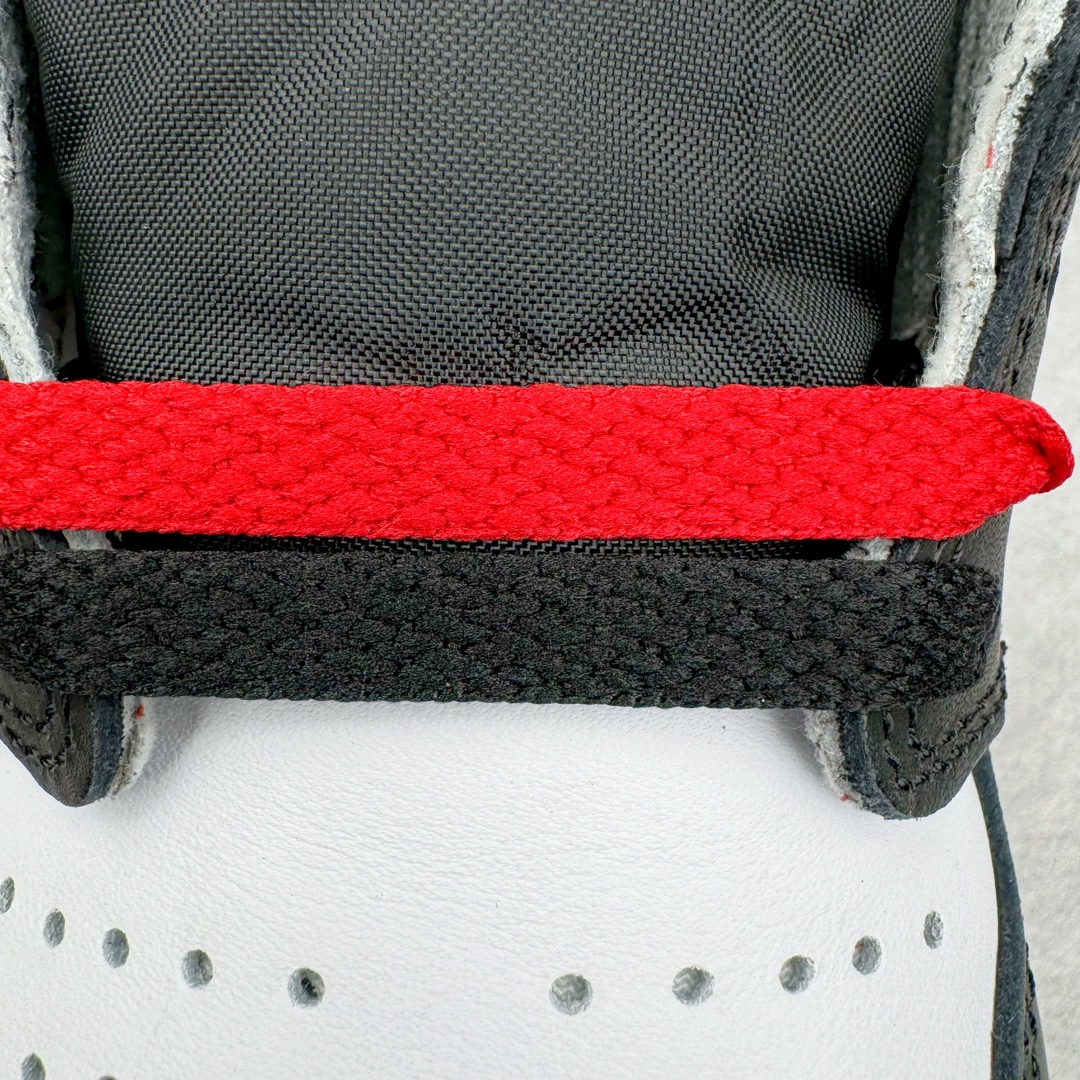 图片[15]-＃Ljr特供 Air Jordan AJ1 Retro High 新黑脚趾2024 DZ5485-106 全新改良批次 圈内最强倒钩系列 恪守真诚 承诺混一赔十 高端零售裸鞋圈特供批次 SZ原厂全套原楦原纸板冲刀磨具开发 原厂皮料加持 原厂港宝加持定型后跟R度完美 同源原厂电绣 飞翼针数密度立体效果一致 百分百一致原鞋 原厂拉帮工艺 针距密度一致 后跟弧度收口自然不对折 极致一眼正品既视感 进口玻璃冲刀皮料裁剪零毛边 全鞋电脑针车工艺 品控清洁度最高QC检验标准 免检产品 原厂订购鞋盒、鞋标、防尘纸、鞋撑、鞋带 追求极致的原厂味道 尺码：40.5 41 42 42.5 43 44 44.5 45 46 47.5 48.5-选品中心