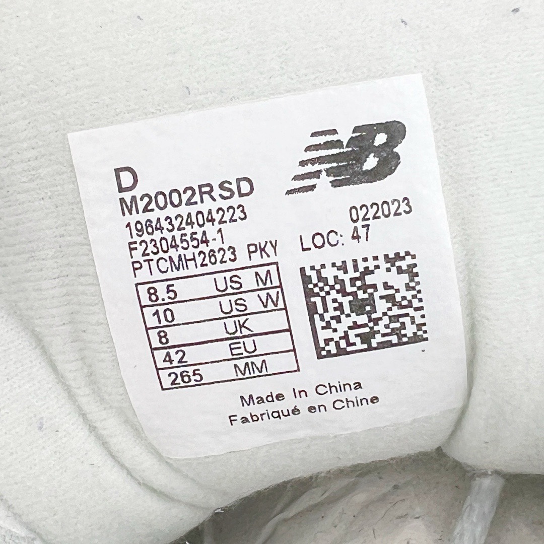 图片[18]-＃M纯原 New Balance M2002RSD NB新百伦潮流复古织物皮革减震防滑耐磨轻便低帮跑步鞋 原档数据独立私模大底 唯一正确六层组合大底 RB前软后硬 百分百还原原鞋脚感 基于市场现有版本全新升级调整 NB市场最强产物 全网最全配色加持 全套原楦原纸板原厂数据开发 全鞋电脑针车加持 原厂网布 原装进口头层翻毛皮料正确绒感卡色 正确中底拉帮中底网布细节 一比一手工擦旧效果 冲裁组合 匠心打造 耗时两个月开发完成 工艺极其复杂难度可想而知 高端零售专供产物 尺码：36 37 37.5 38 38.5 39.5 40 40.5 41.5 42 42.5 43 44 44.5 45 45.5 46.5 47-选品中心