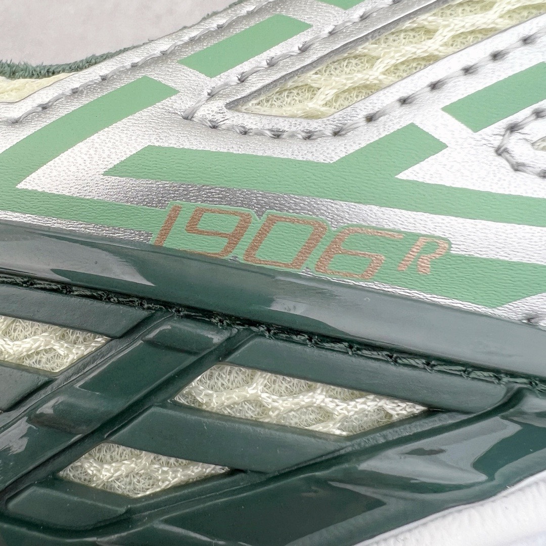 图片[12]-＃M纯原 AIME LEON DORE × New Balance M1906RL1 联名白绿 NB新百伦潮流复古织物皮革减震防滑耐磨轻便低帮跑步鞋 原档数据独立私模大底 唯一正确六层组合大底 RB前软后硬 百分百还原原鞋脚感 基于市场现有版本全新升级调整 NB市场最强产物 全网最全配色加持 全套原楦原纸板原厂数据开发 全鞋电脑针车加持 原厂网布 原装进口头层翻毛皮料正确绒感卡色 正确中底拉帮中底网布细节 一比一手工擦旧效果 冲裁组合 匠心打造 耗时两个月开发完成 工艺极其复杂难度可想而知 高端零售专供产物 尺码：36 37 37.5 38 38.5 39.5 40 40.5 41.5 42 42.5 43 44 44.5 45 45.5 46.5 47-选品中心