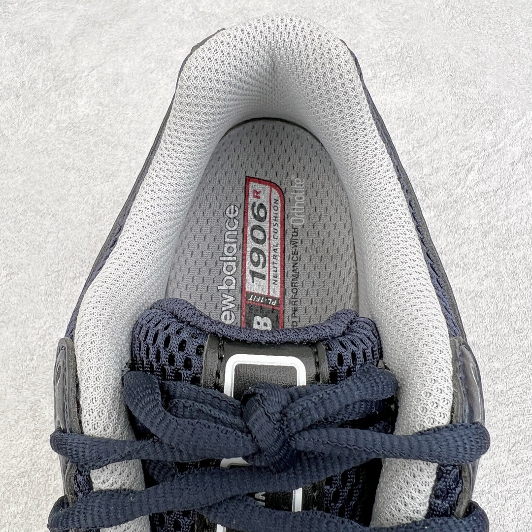 图片[15]-＃M纯原 New Balance M1906RCA 藏青 NB新百伦潮流复古织物皮革减震防滑耐磨轻便低帮跑步鞋 原档数据独立私模大底 唯一正确六层组合大底 RB前软后硬 百分百还原原鞋脚感 基于市场现有版本全新升级调整 NB市场最强产物 全网最全配色加持 全套原楦原纸板原厂数据开发 全鞋电脑针车加持 原厂网布 原装进口头层翻毛皮料正确绒感卡色 正确中底拉帮中底网布细节 一比一手工擦旧效果 冲裁组合 匠心打造 耗时两个月开发完成 工艺极其复杂难度可想而知 高端零售专供产物 尺码：36 37 37.5 38 38.5 39.5 40 40.5 41.5 42 42.5 43 44 44.5 45 45.5 46.5 47-选品中心