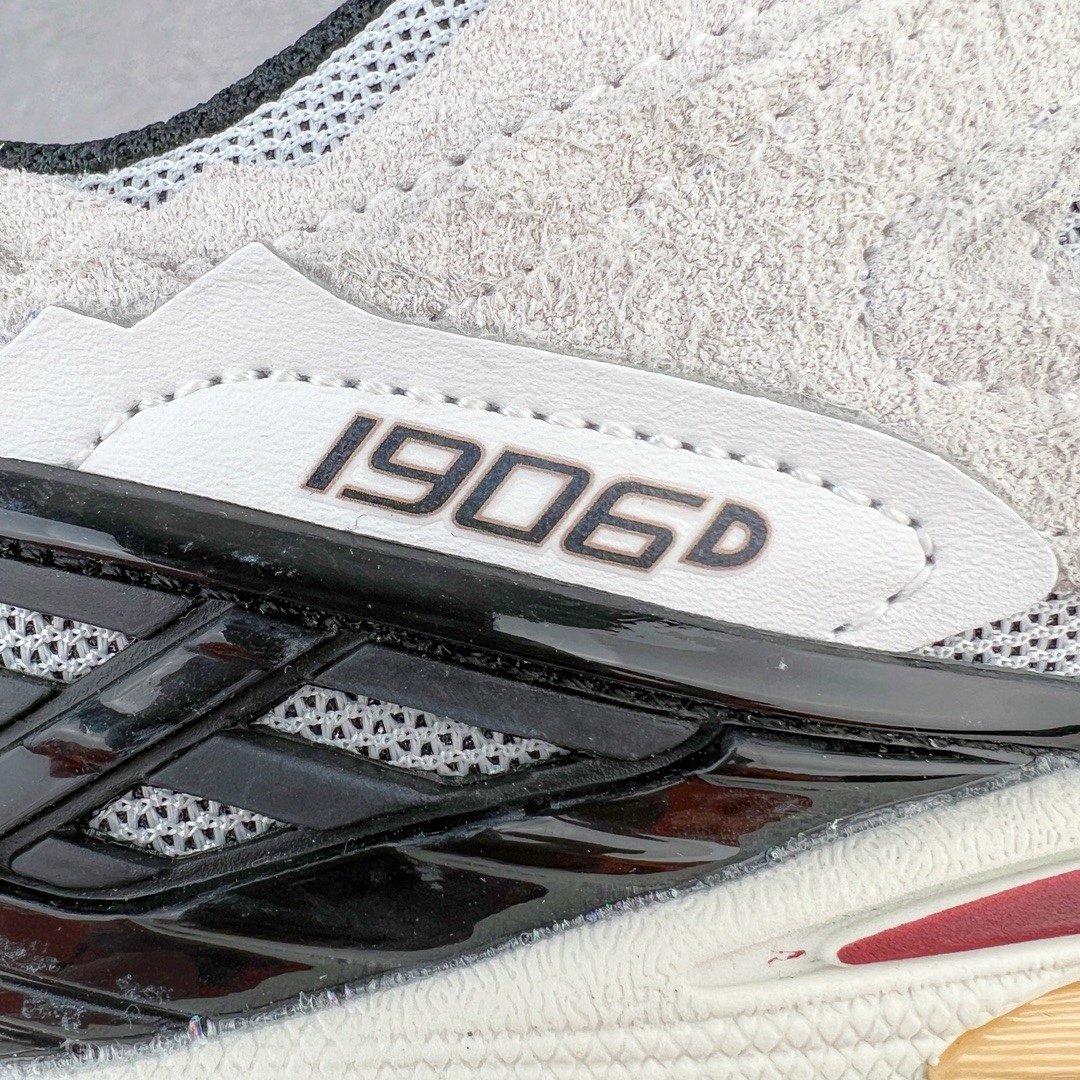 图片[15]-＃M纯原 New Balance M1906DC 白鲸白 NB新百伦潮流复古织物皮革减震防滑耐磨轻便低帮跑步鞋 原档数据独立私模大底 唯一正确六层组合大底 RB前软后硬 百分百还原原鞋脚感 基于市场现有版本全新升级调整 NB市场最强产物 全网最全配色加持 全套原楦原纸板原厂数据开发 全鞋电脑针车加持 原厂网布 原装进口头层翻毛皮料正确绒感卡色 正确中底拉帮中底网布细节 一比一手工擦旧效果 冲裁组合 匠心打造 耗时两个月开发完成 工艺极其复杂难度可想而知 高端零售专供产物 尺码：36 37 37.5 38 38.5 39.5 40 40.5 41.5 42 42.5 43 44 44.5 45 45.5 46.5 47-选品中心