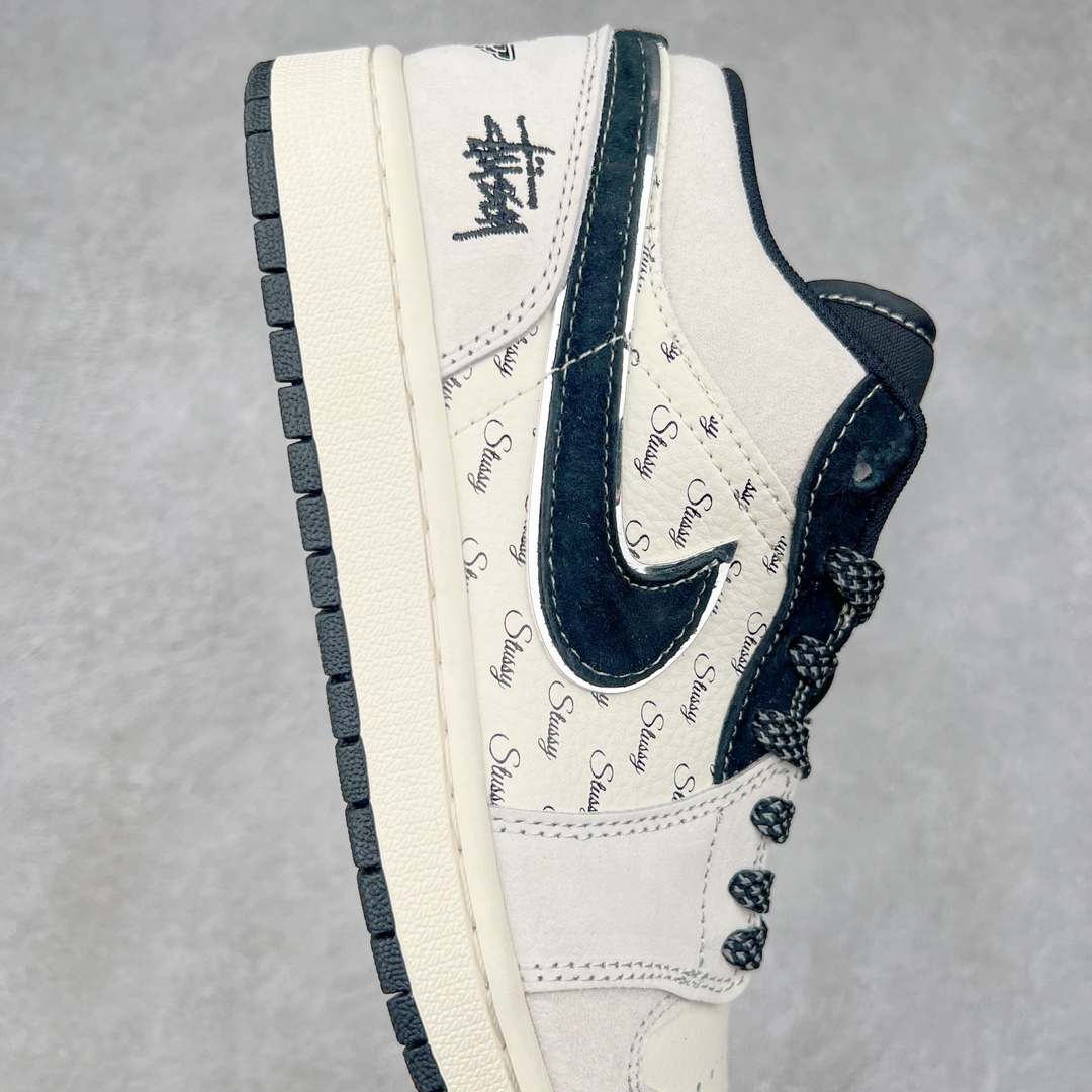 图片[6]-Air Jordan AJ1 Low 低帮系列定制配色 SJ9950-026 原厂内置气垫魔块 A模大底 头层小牛皮 鞋舌AJ原厂专用牛津布+AJ专用反口珍珠布+原厂无杂质高弹内里海棉+特殊封边弹力鞋带 尺码：36 36.5 37.5 38 38.5 39 40 40.5 41 42 42.5 43 44 44.5 45 46-选品中心