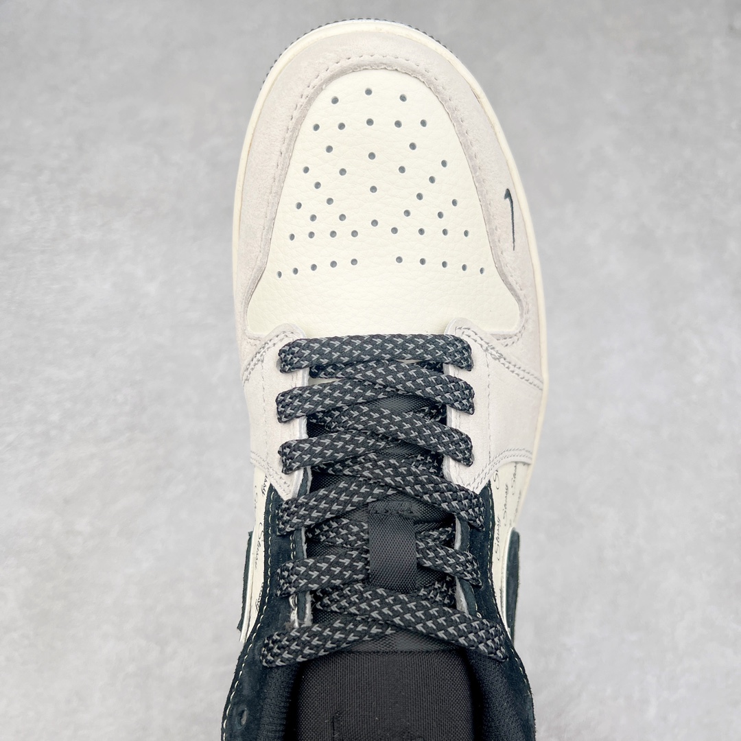 图片[4]-Air Jordan AJ1 Low 低帮系列定制配色 SJ9950-026 原厂内置气垫魔块 A模大底 头层小牛皮 鞋舌AJ原厂专用牛津布+AJ专用反口珍珠布+原厂无杂质高弹内里海棉+特殊封边弹力鞋带 尺码：36 36.5 37.5 38 38.5 39 40 40.5 41 42 42.5 43 44 44.5 45 46-选品中心