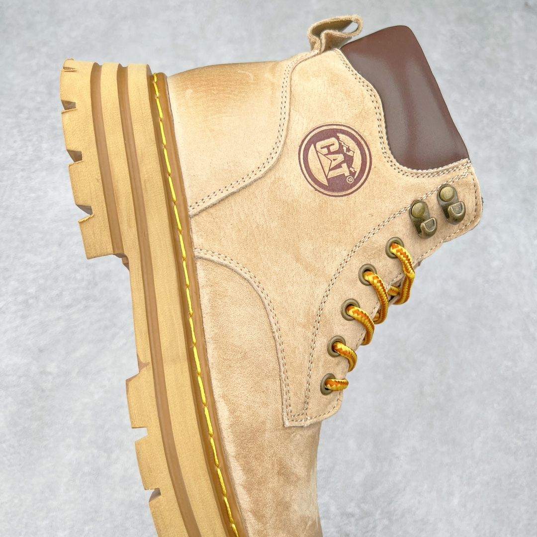 图片[6]-＃特价福利 CAT卡特 硬汉推土机品牌经典百搭户外休闲大黄靴系列 广东大厂品质 24ss秋冬新款 常年主打 时尚潮流搭配 面料釆用意大利进口磨砂牛皮 全鞋真牛皮材料 大底到五金都是代工厂原材料制作 好货不杀猪 首单质量严格把控 全套官网统一包装 今年冬季防寒户外专用 日常随意搭配 型男必备 尺码：38 39 40 41 42 43 44 (偏大一码)-选品中心