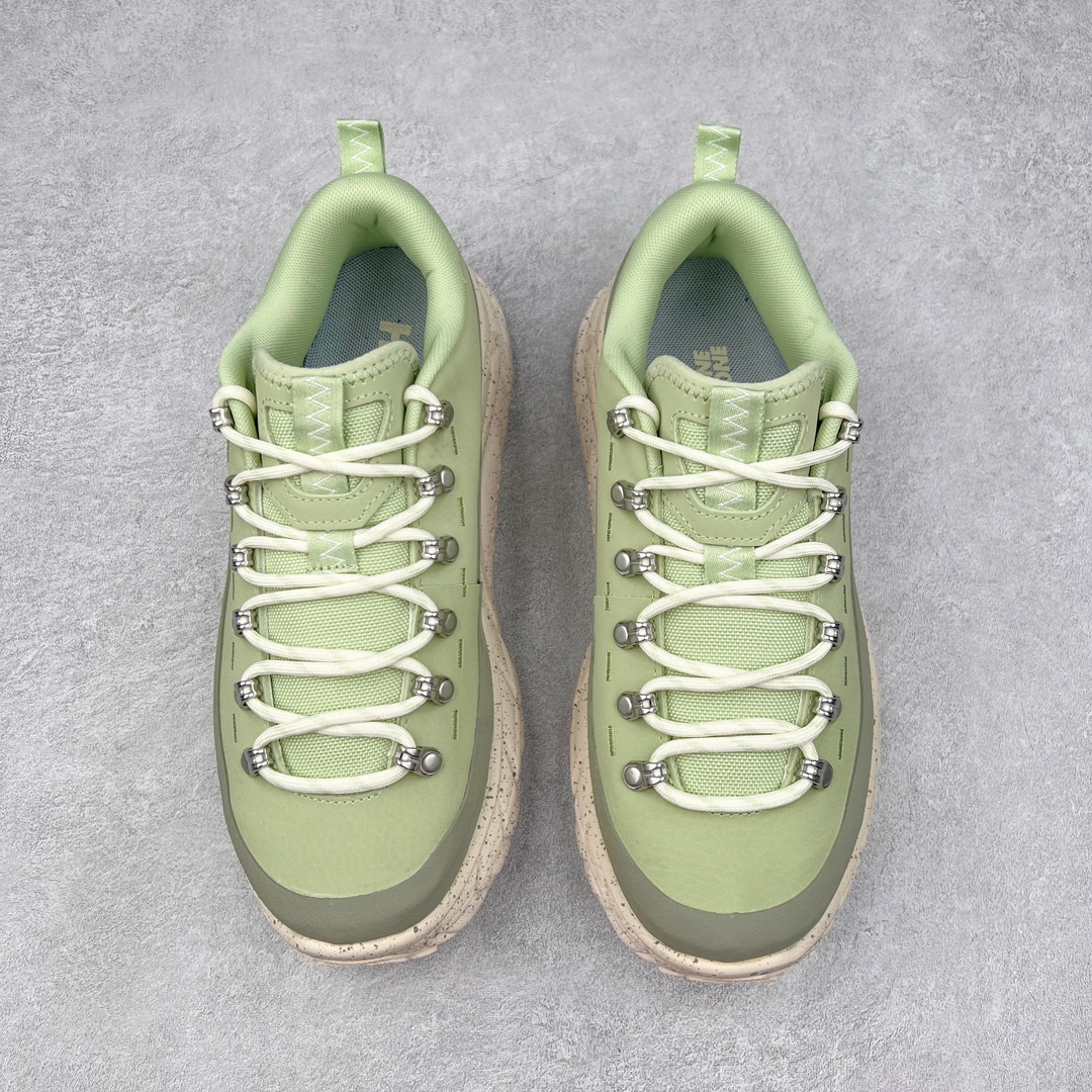 图片[2]-＃X版纯原 HOKA ONE ONE Tor Uitra Low 托亚潮流户外越野登山功能鞋 鞋款利用机能、户外、复古元素将都市型格与户外机能无缝结合 既能自由穿梭于城市的钢筋水泥之间 也能轻松演绎山系潮流搭配 全粒面皮革结合模压鞋口 提升持久耐穿度 直至鞋头的鞋带设计 舒适灵活的调节 搭配鞋头处HOKA ONE ONE飞翼纹饰 营造了个性十足的张扬气场 Tor Ultra 配备 Vibram® 鞋底与 EVA 和RMAT® 中底 给穿著者最佳的抓地力及舒适性 另外中底的金属摇杆可稳定脚部行程 当走过崎岖山路时依然让脚部得到平稳的感觉 而整对鞋以皮革和耐用尼龙布材打造 与坚固的鞋底相结合 可以牢固地支撑脚部和脚踝 另外外层搭载的Event技术 保持鞋履防水以及鞋内透气作用 尺码：36 36.5 37.5 38 38.5 39 40 40.5 41 42 42.5 43 44 44.5 45-选品中心