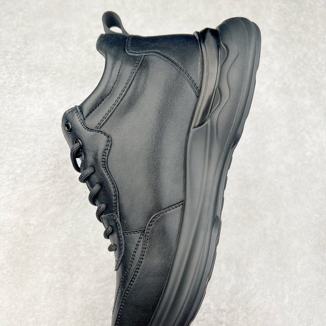 图片[7]-Ecco爱步潮流男鞋2024秋季秋冬款街头潮搭休闲鞋 男款百搭鞋 街头系列新品 工艺牛皮鞋面 挺阔有型纹理清晰 柔韧耐穿 功能性鞋扣让系带更加贴合脚型 自由调节松紧，方便快捷 个性后鞋尾 凸显潮流新元素PU橡胶大底 柔韧耐穿防滑 助力日常舒适穿行 尺码：39-44-选品中心