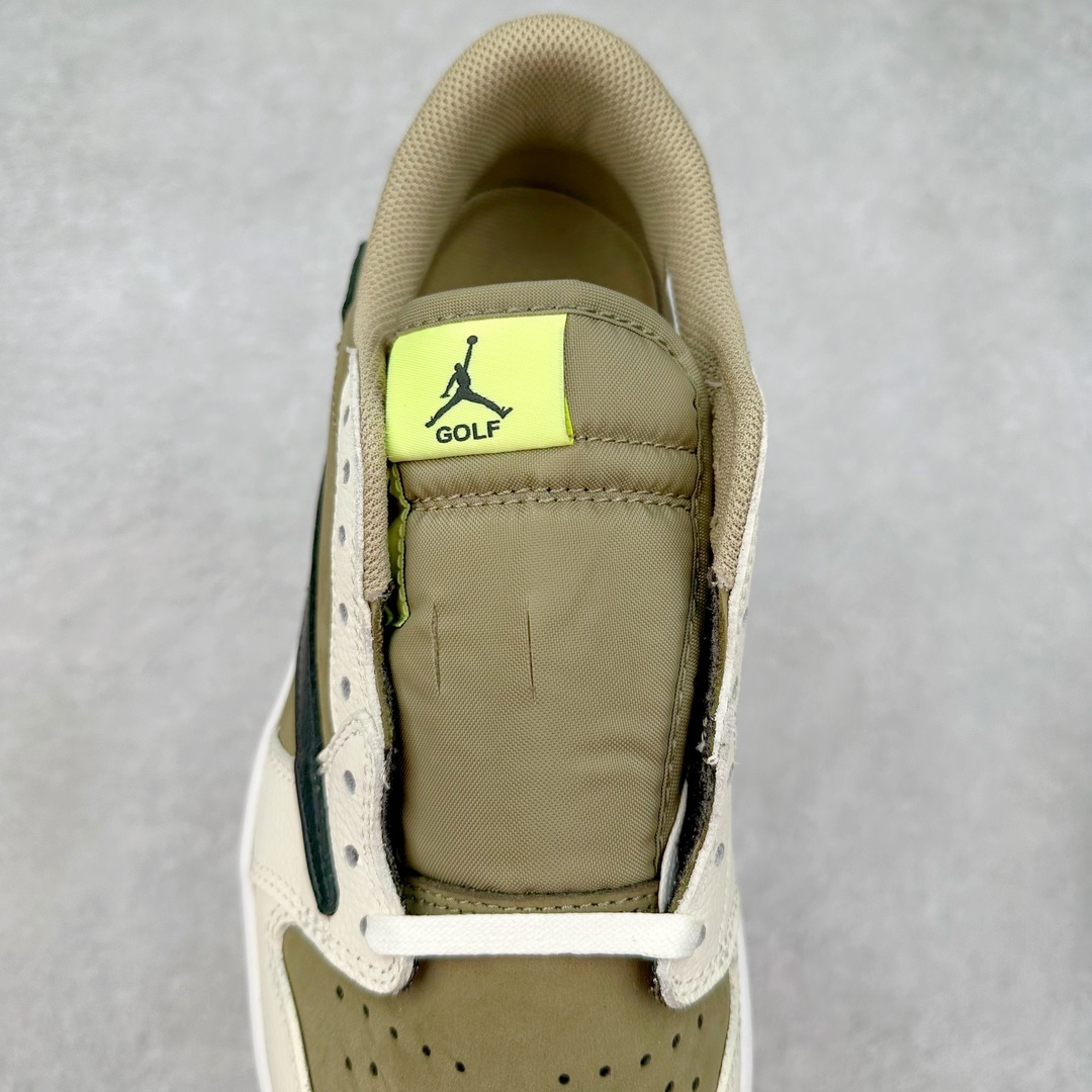 图片[5]-＃福利特价 Travis Scott x Air Jordan AJ1 Low OG SP TS联名倒钩低帮 外贸特供批次 全套原纸板楦头开发 确保原汁原味 完美呈现一代版型 一比一鞋头弧度高度鞋身弧度 此版本只针对中端市场 细节品控鞋型随意秒杀市面同价位 鞋型完美 不臃肿别扭 头层皮料加持 用料绝不含糊 进口玻璃冲刀皮料裁剪零毛边 电脑针车工艺 超高鞋面清洁度 最高QC检验标准 控制溢胶瑕疵 原盒原配 飞翼3D高频深度立体 工艺方面大到整体鞋型 漏斗收腰 底线拉帮 LOGO立体程度 小到针眼排布 载片对称 冲孔效果 鞋标规范 鞋垫背胶等等 无一不是口碑收割 每双都是一个回头客 尺码：36 36.5 37.5 38 38.5 39 40 40.5 41 42 42.5 43 44 44.5 45 46 47.5-选品中心