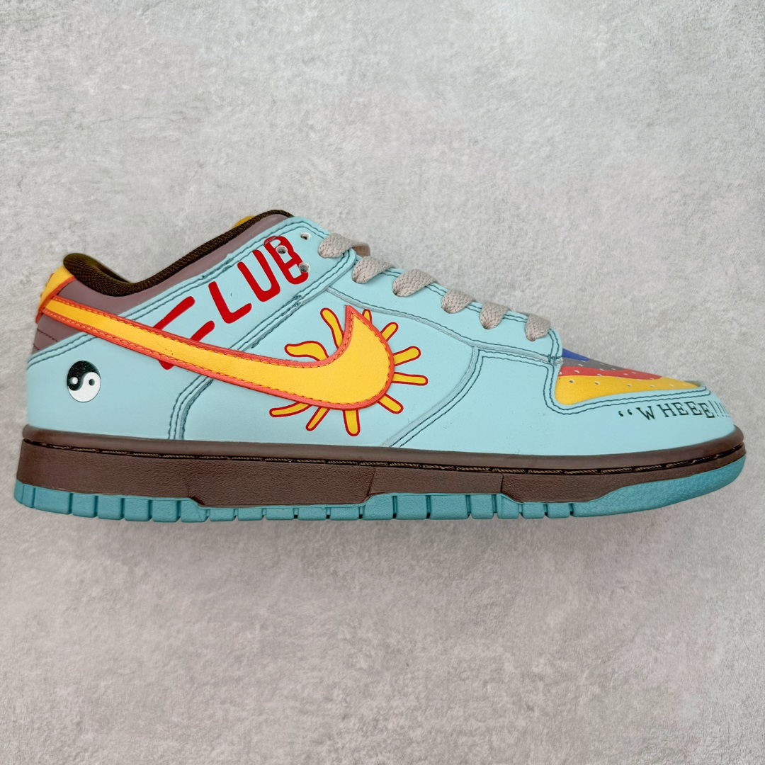 图片[4]-＃特价福利 NK Dunk Low 海外定制配色 大厂出品 极力推荐 原装头层材料 独家版型蒸餾加工帶來的是更好的视觉和脚感体验大厂纯原品质出货 清洁度 电绣工艺 皮料切割干净无任何毛边 细节完美 尺码：36 36.5 37.5 38 38.5 39 40 40.5 41 42 42.5 43 44 44.5 45 46-选品中心