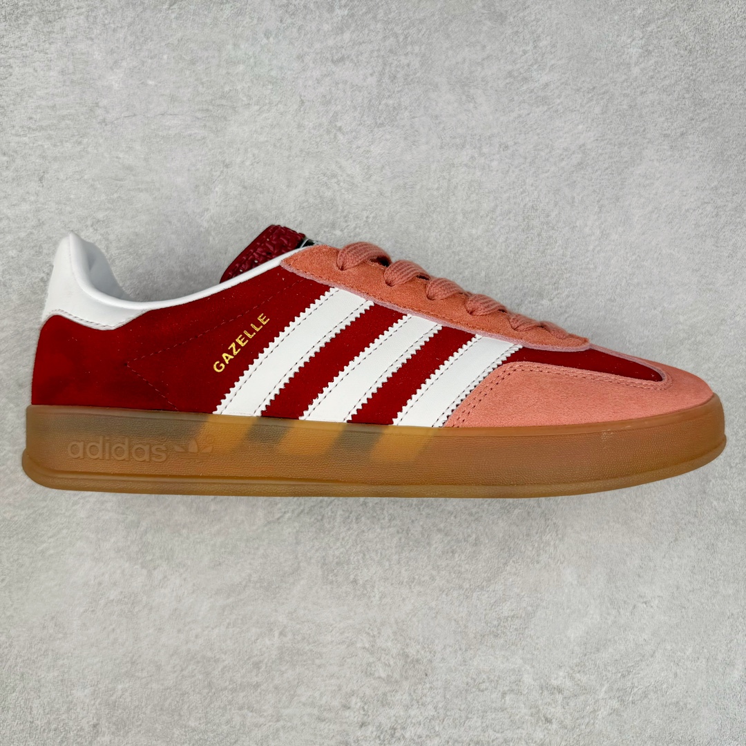AD Gazelle Indoor Trainers 羚羊内训系列低帮复古百搭休闲运动德训风板鞋 IF9647 90年代经典的复刻版！自60年代以足球训练鞋面世以来,Gazelle就以其经典设计席卷全球。1991年版本的复刻,再造经典Gazelle。采用皮革打造,搭配浊色细节,让这款经典更加简约。尺码：36 36⅔ 37⅓ 38 38⅔ 39⅓ 40 40⅔ 41⅓ 42 42⅔ 43⅓ 44 45-选品中心