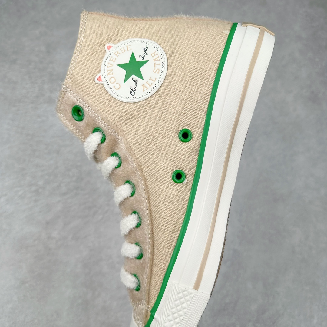 图片[7]-Converse 秋冬加绒新款 匡威动物园 快乐萌宠系列 本次一共以四款萌宠为主题，分别是兔子、羊驼、水豚和猴子，鞋子以 1970s和All Star鞋型为基础，在原有鞋型上做延伸设计，以四款不同颜色，来区分四款可爱的小动物。每款鞋子都随鞋赠送了同主题的毛绒小包，并且每双鞋都配了两双鞋带，一双毛绒鞋带和一双编织鞋带，毛绒绒的鞋子非常适合秋冬季穿着。 尺码：35-44（36.5 37.5 39.5 41.5 42.5）-选品中心