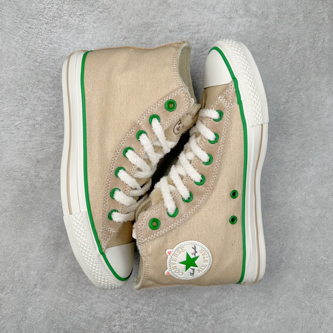 图片[3]-Converse 秋冬加绒新款 匡威动物园 快乐萌宠系列 本次一共以四款萌宠为主题，分别是兔子、羊驼、水豚和猴子，鞋子以 1970s和All Star鞋型为基础，在原有鞋型上做延伸设计，以四款不同颜色，来区分四款可爱的小动物。每款鞋子都随鞋赠送了同主题的毛绒小包，并且每双鞋都配了两双鞋带，一双毛绒鞋带和一双编织鞋带，毛绒绒的鞋子非常适合秋冬季穿着。 尺码：35-44（36.5 37.5 39.5 41.5 42.5）-选品中心