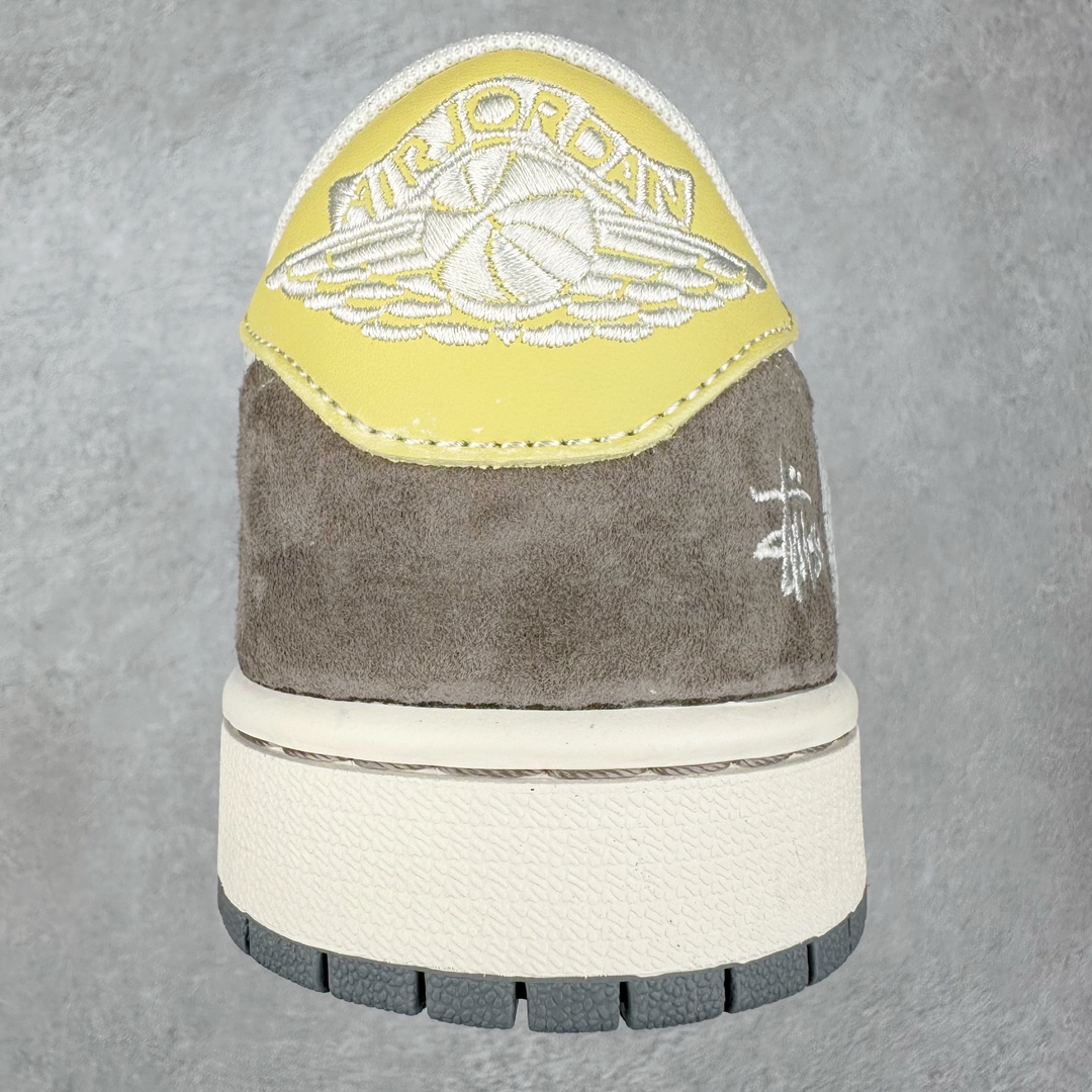 图片[8]-TS x Air Jordan AJ1 Low 倒钩低帮联名定制配色 SJ2068-136 原厂内置气垫魔块 A模大底 头层小牛皮 鞋舌AJ原厂专用牛津布+AJ专用反口珍珠布+原厂无杂质高弹内里海棉+特殊封边弹力鞋带 尺码：36 36.5 37.5 38 38.5 39 40 40.5 41 42 42.5 43 44 44.5 45 46 47.5-选品中心