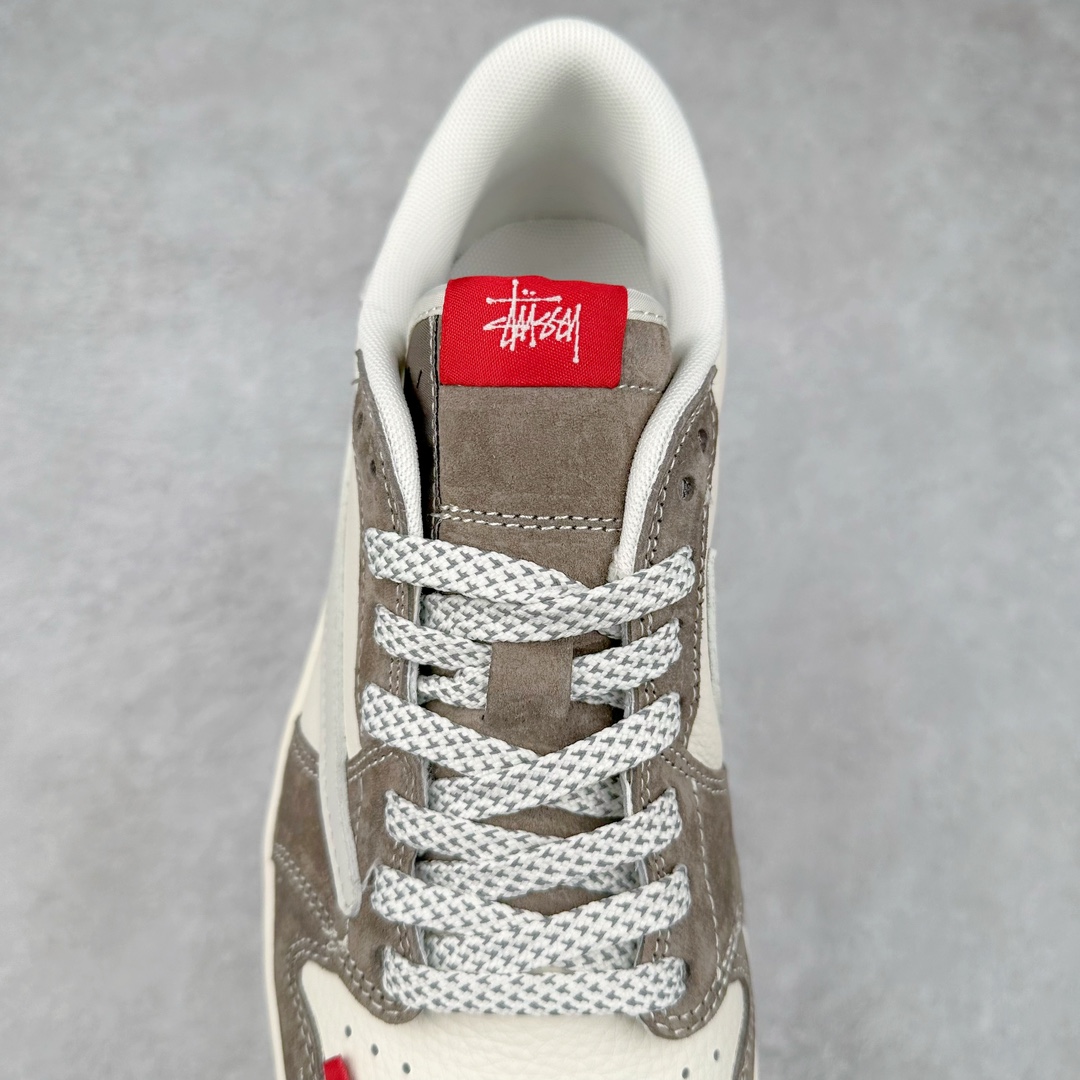 图片[5]-TS x Air Jordan AJ1 Low 倒钩低帮联名定制配色 SJ2068-136 原厂内置气垫魔块 A模大底 头层小牛皮 鞋舌AJ原厂专用牛津布+AJ专用反口珍珠布+原厂无杂质高弹内里海棉+特殊封边弹力鞋带 尺码：36 36.5 37.5 38 38.5 39 40 40.5 41 42 42.5 43 44 44.5 45 46 47.5-选品中心