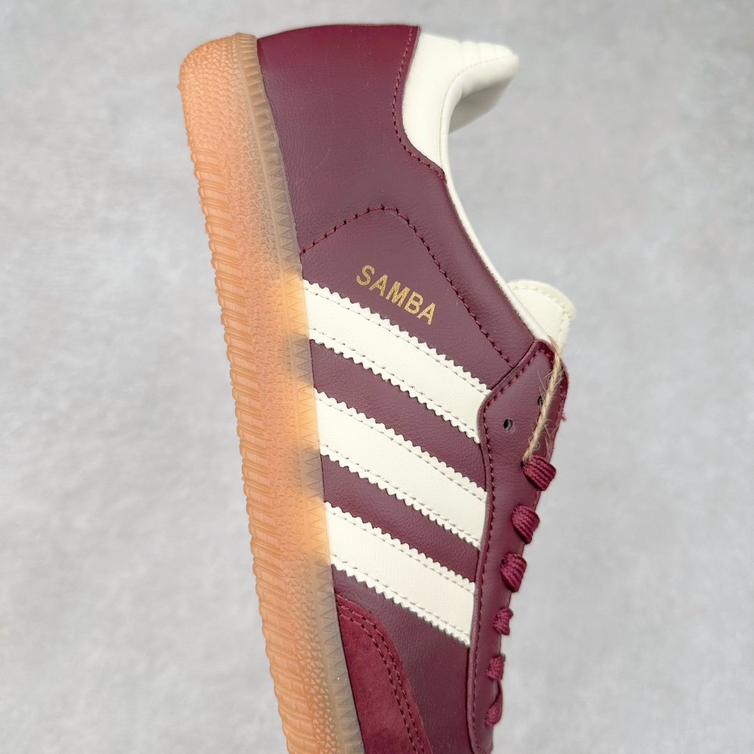 图片[6]-AD Original Samba OG 复古经典轻便板鞋 ID0477 这款桑巴鞋展示了高质量的工艺 带有装饰的超锁缝制和无缝的手感 柔软、柔软的皮革造型和标志性的3条纹完成了精致的外观 正规合身鞋带 鞋面上有绒面鞋垫 橡胶鞋底 享受正畸套筒软感 自50年代首次亮相以来就一直在赢得粉丝的青睐 尺码：36 36.5 37.5 38 38.5 39 40 40.5 41 42 42.5 43 44 44.5 45-选品中心