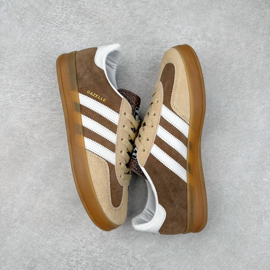 图片[3]-AD Gazelle Indoor Trainers 羚羊内训系列低帮复古百搭休闲运动德训风板鞋 IF9646 90年代经典的复刻版！自60年代以足球训练鞋面世以来,Gazelle就以其经典设计席卷全球。1991年版本的复刻,再造经典Gazelle。采用皮革打造,搭配浊色细节,让这款经典更加简约。尺码：36 36⅔ 37⅓ 38 38⅔ 39⅓ 40 40⅔ 41⅓ 42 42⅔ 43⅓ 44 45-选品中心