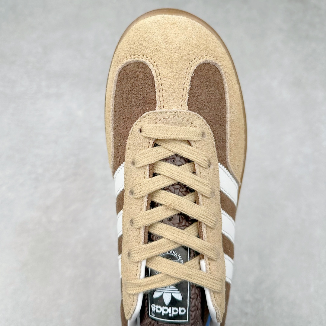 图片[4]-AD Gazelle Indoor Trainers 羚羊内训系列低帮复古百搭休闲运动德训风板鞋 IF9646 90年代经典的复刻版！自60年代以足球训练鞋面世以来,Gazelle就以其经典设计席卷全球。1991年版本的复刻,再造经典Gazelle。采用皮革打造,搭配浊色细节,让这款经典更加简约。尺码：36 36⅔ 37⅓ 38 38⅔ 39⅓ 40 40⅔ 41⅓ 42 42⅔ 43⅓ 44 45-选品中心