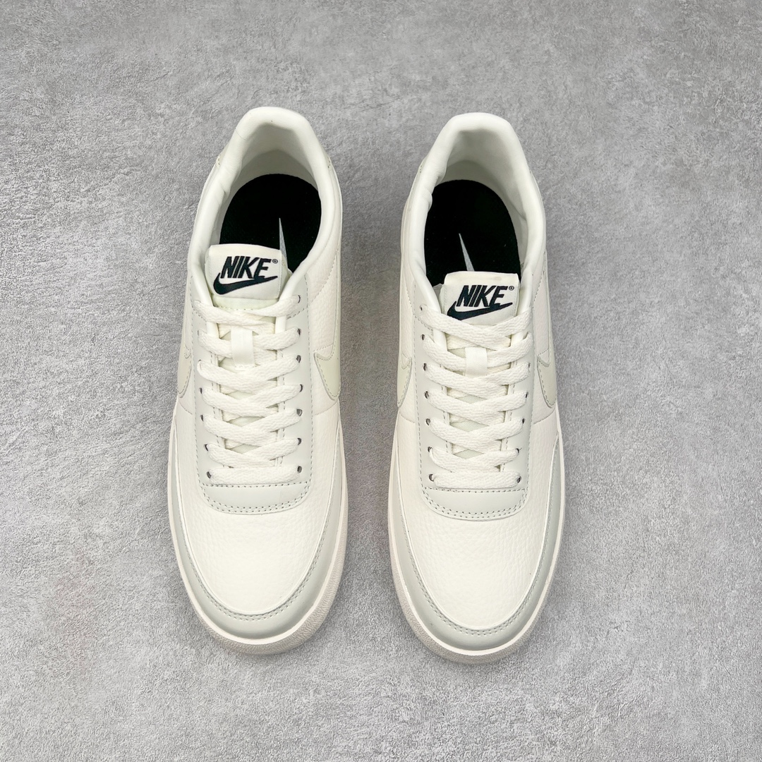 图片[2]-J.Crew x NK Killshot II Leather 联名复古板鞋 HQ1657-102 采用米白色皮革制作鞋身 Swoosh 点缀其中 最后搭载棕色生胶大底 流露出满满的复古气气息 尺码：36 36.5 37.5 38 38.5 39 40 40.5 41 42 42.5 43 44 44.5 45-选品中心