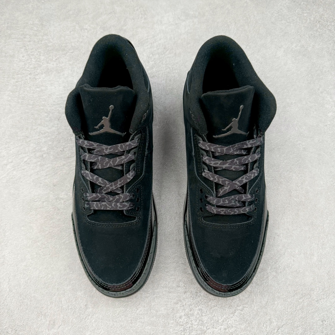 图片[2]-＃OG纯原 Air Jordan AJ3 Retro 黑猫 CK9246-168 原楦原纸板开发 确保原汁原味 原厂皮料质感色泽绝无偏差 完美中底拉帮 原厂中底钢印 原档案大底 如假白送 大底纹路 气垫通透度PU的回弹性均百分百还原 原厂电绣鞋舌飞人刺绣针数立体讲究精细欢迎对比正品原鞋 尺码：36 36.5 37.5 38 38.5 39 40 40.5 41 42 42.5 43 44 44.5 45 46 47.5-选品中心