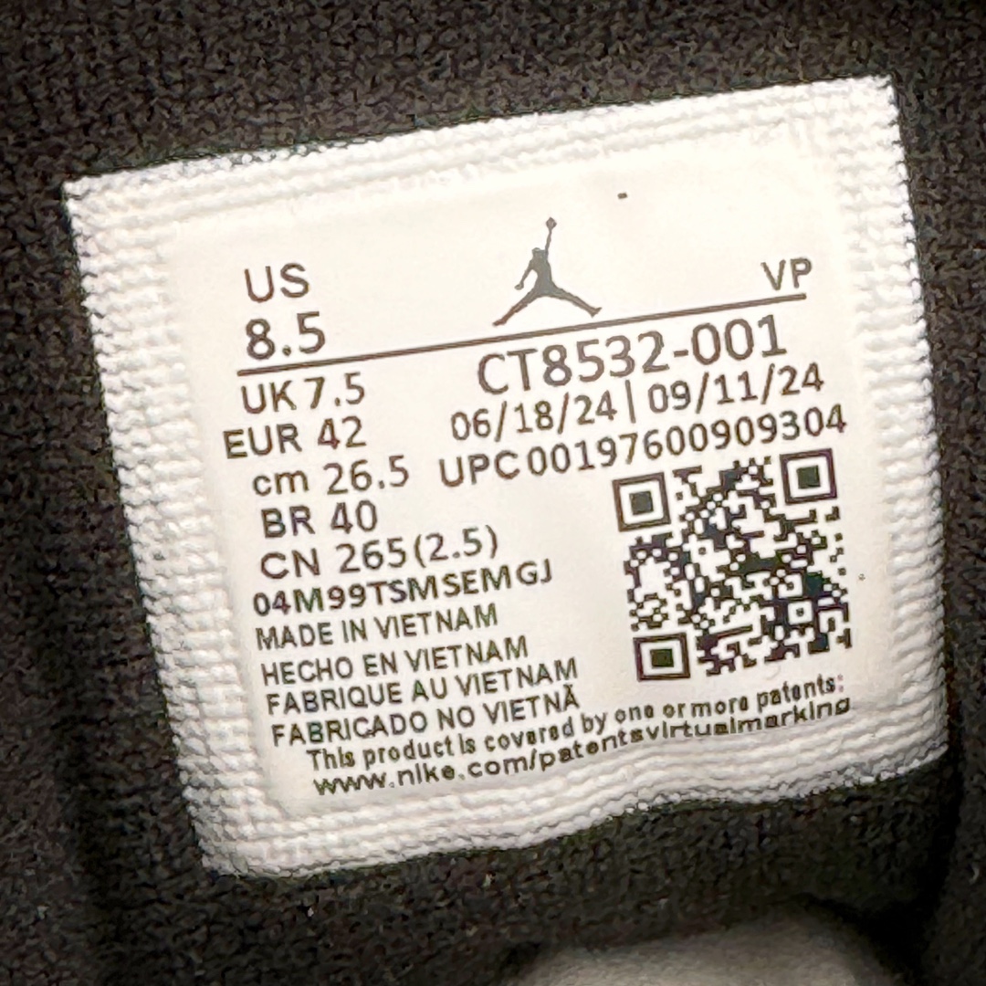 图片[11]-＃OG纯原 Air Jordan AJ3 Retro 黑猫 CK9246-168 原楦原纸板开发 确保原汁原味 原厂皮料质感色泽绝无偏差 完美中底拉帮 原厂中底钢印 原档案大底 如假白送 大底纹路 气垫通透度PU的回弹性均百分百还原 原厂电绣鞋舌飞人刺绣针数立体讲究精细欢迎对比正品原鞋 尺码：36 36.5 37.5 38 38.5 39 40 40.5 41 42 42.5 43 44 44.5 45 46 47.5-选品中心