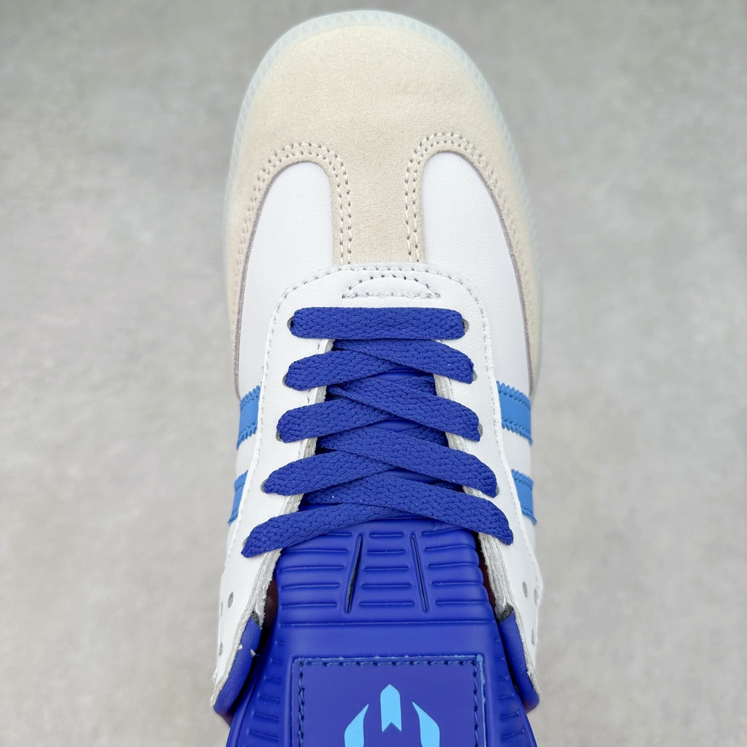 图片[4]-AD Original Samba OG 复古经典轻便板鞋 ID3550 这款桑巴鞋展示了高质量的工艺 带有装饰的超锁缝制和无缝的手感 柔软、柔软的皮革造型和标志性的3条纹完成了精致的外观 正规合身鞋带 鞋面上有绒面鞋垫 橡胶鞋底 享受正畸套筒软感 自50年代首次亮相以来就一直在赢得粉丝的青睐 尺码：36 36.5 37.5 38 38.5 39 40 40.5 41 42 42.5 43 44 44.5 45-选品中心