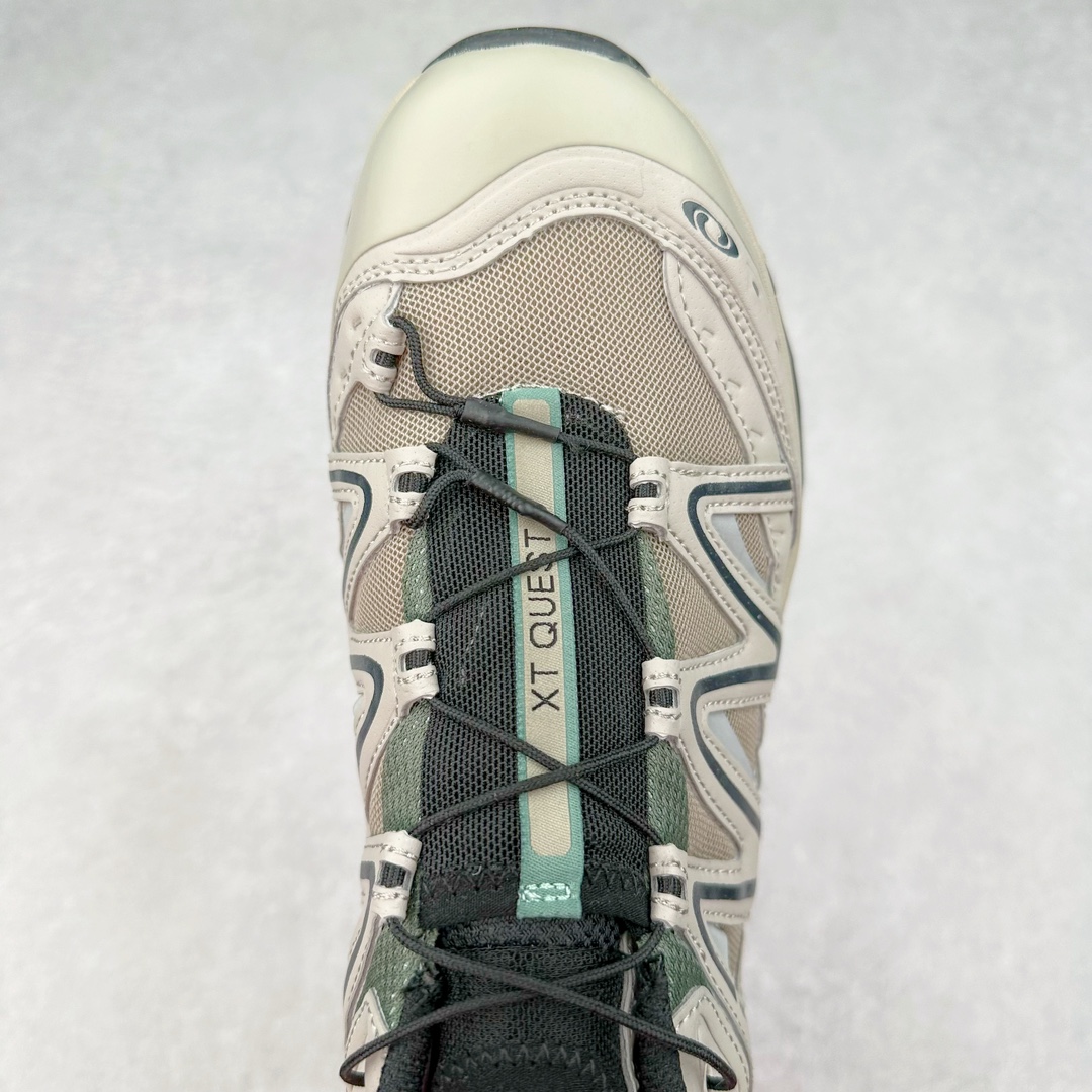 图片[4]-＃X版纯原福利 Salomon XT-QUEST ADV 萨洛蒙潮流越野机能户外功能鞋 纯原外贸平台特供订单 耗时半年巨作 全套原纸板楦头开发 原厂特供网布配套加持 确保原汁原味 完美呈现版型 原档数据独家私模五层组合大底 男女鞋同步官方开发至46.5 原装Ortholite轻量化鞋垫 中底布带钢印编号 原厂TPU锁扣 进口港宝加持 后跟自然饱满 还原公司包裹性 基于 SALOMON 初代 XT 鞋身造型并搭载 4D ADVANCED CHASSIS™ 大底打造而成 为这款 XT-QUEST 带来了多项足部控制与保护等功能性 如在运动过程中控制左右晃动的过程而提高稳定性、改善长途越野过程中足中到足尖的过渡、提高感知岩石的精确度以抵抗尖锐物体对脚底的伤害以及采用动态缓冲来增强穿着舒适感 从而减轻疲劳感 使 XT-QUEST 成为一双舒适且安全的户外之履 尺码：36 36.5 37.5 38 38.5 39 40 40.5 41 42 42.5 43 44 44.5 45-选品中心