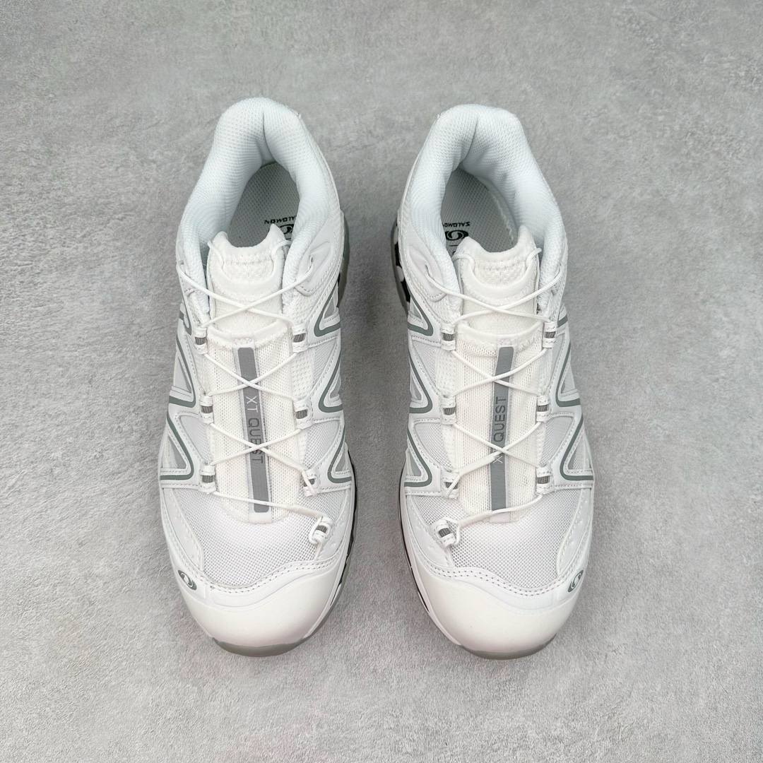 图片[2]-＃X版纯原福利 Salomon XT-QUEST ADV 萨洛蒙潮流越野机能户外功能鞋 纯原外贸平台特供订单 耗时半年巨作 全套原纸板楦头开发 原厂特供网布配套加持 确保原汁原味 完美呈现版型 原档数据独家私模五层组合大底 男女鞋同步官方开发至46.5 原装Ortholite轻量化鞋垫 中底布带钢印编号 原厂TPU锁扣 进口港宝加持 后跟自然饱满 还原公司包裹性 基于 SALOMON 初代 XT 鞋身造型并搭载 4D ADVANCED CHASSIS™ 大底打造而成 为这款 XT-QUEST 带来了多项足部控制与保护等功能性 如在运动过程中控制左右晃动的过程而提高稳定性、改善长途越野过程中足中到足尖的过渡、提高感知岩石的精确度以抵抗尖锐物体对脚底的伤害以及采用动态缓冲来增强穿着舒适感 从而减轻疲劳感 使 XT-QUEST 成为一双舒适且安全的户外之履 尺码：36 36.5 37.5 38 38.5 39 40 40.5 41 42 42.5 43 44 44.5 45-选品中心