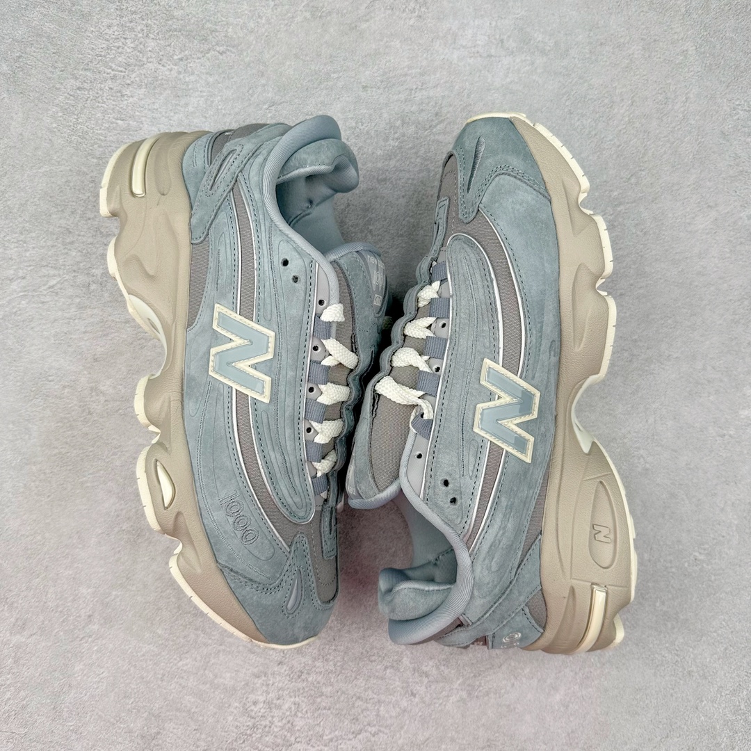 图片[3]-NB新百伦New Balance M1000 系列低帮复古老爹风休闲运动慢跑鞋 据悉，New Balance的复古鞋型M1000系列将在2024年正式回归。而自家美产创意总监Teddy Santis的AIMÉ LEON DORE也将率先推出联名1000撑撑场子，鞋款预计将在今年正式发布。New Balance1000系列作为NB最高端的鞋型，诞生于1999年，一度成为当年的热门鞋型，神似Nike Air Max95，现在看来也是一双符合潮流趋势的复古老爹鞋型。此番Teddy Santis亲自操刀，将丰富的配色和升级材质于复古的1000鞋型结合，鞋身采用米色、绿色和粉色的搭配。\\\”N\\\”字Logo也以全新的设计呈现，以1000标志性的网布和皮革材质打造，带来全新的视觉体验。后续ALD和New Balance1000的联名还将推出纯白配色，具体颜值还要等更多实物图的释出。AIMÉ LEON DORE和New Balance的多次联名一直有着超高的人气，无论是550还是1906R都有着不低的溢价，预计此番颜值不错的全新1000也会有着较高的人气。尺码：36 37 37.5 38 38.5 39.5 40 40.5 41.5 42 42.5 43 44 44.5 45-选品中心