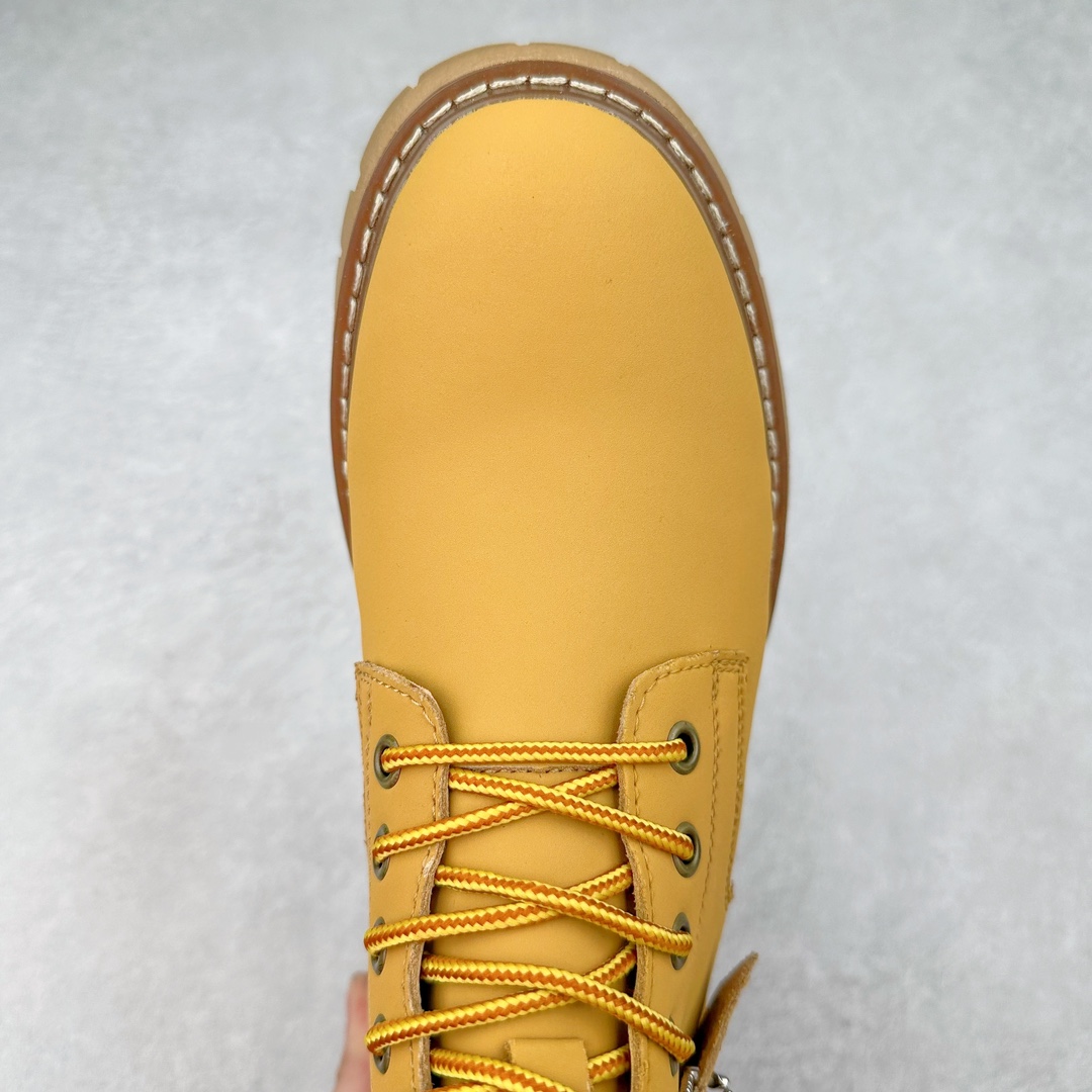 图片[4]-Timberland添柏岚/天伯伦户外高帮休闲大黄靴系列 #广东大厂品质 原盒原包装 #24ss新款 时尚潮流搭配 面料采用意大利🇮🇹顶级磨砂细纹牛皮 搭配防臭防腐真皮乳胶鞋垫 大底到五金都是代工厂原材料制作 同原版固特异永不开胶工艺 好货不杀猪 首单质量严格把控 全网独家首发 品质毋庸置疑 全套官网统一包装 给您完美的穿着体验 质量考究耐穿 型男必备 专治不帅 高品质脚感一流 今年冬季防寒户外专用 日常随意搭配 尺码：38 39 40 41 42 43 44（皮鞋码）-选品中心