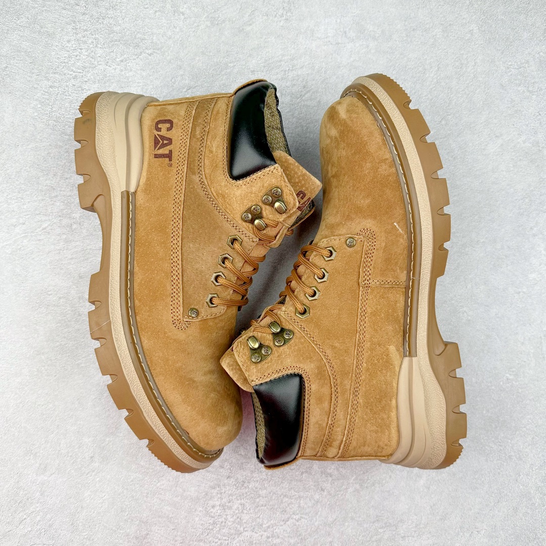 图片[3]-＃特价福利 CAT卡特 硬汉推土机品牌经典百搭户外休闲大黄靴系列 广东大厂品质 24ss秋冬新款 常年主打 时尚潮流搭配 面料釆用意大利进口磨砂牛皮 全鞋真牛皮材料 大底到五金都是代工厂原材料制作 好货不杀猪 首单质量严格把控 全套官网统一包装 今年冬季防寒户外专用 日常随意搭配 型男必备 尺码：38 39 40 41 42 43 44 (偏大一码)-选品中心