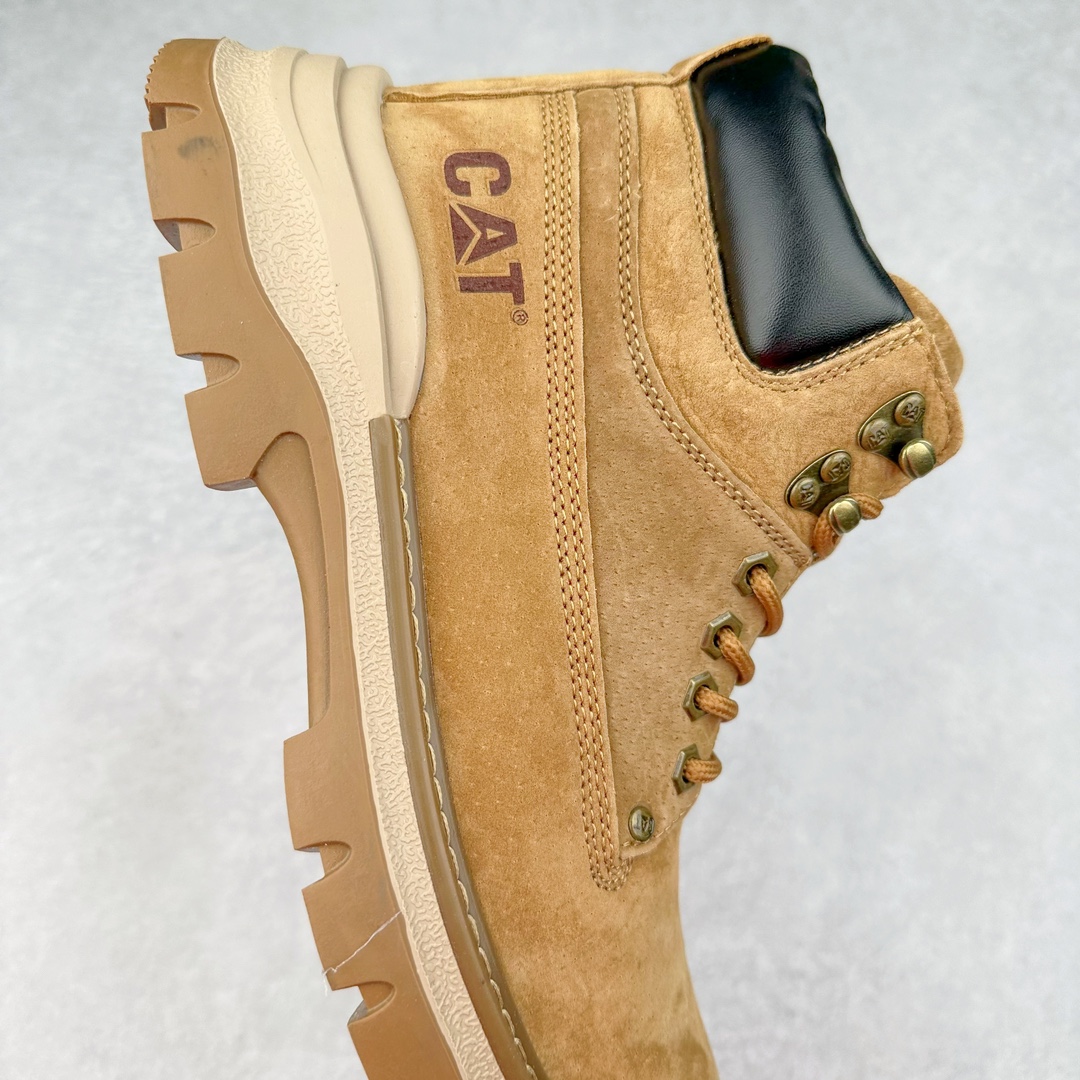 图片[6]-＃特价福利 CAT卡特 硬汉推土机品牌经典百搭户外休闲大黄靴系列 广东大厂品质 24ss秋冬新款 常年主打 时尚潮流搭配 面料釆用意大利进口磨砂牛皮 全鞋真牛皮材料 大底到五金都是代工厂原材料制作 好货不杀猪 首单质量严格把控 全套官网统一包装 今年冬季防寒户外专用 日常随意搭配 型男必备 尺码：38 39 40 41 42 43 44 (偏大一码)-选品中心