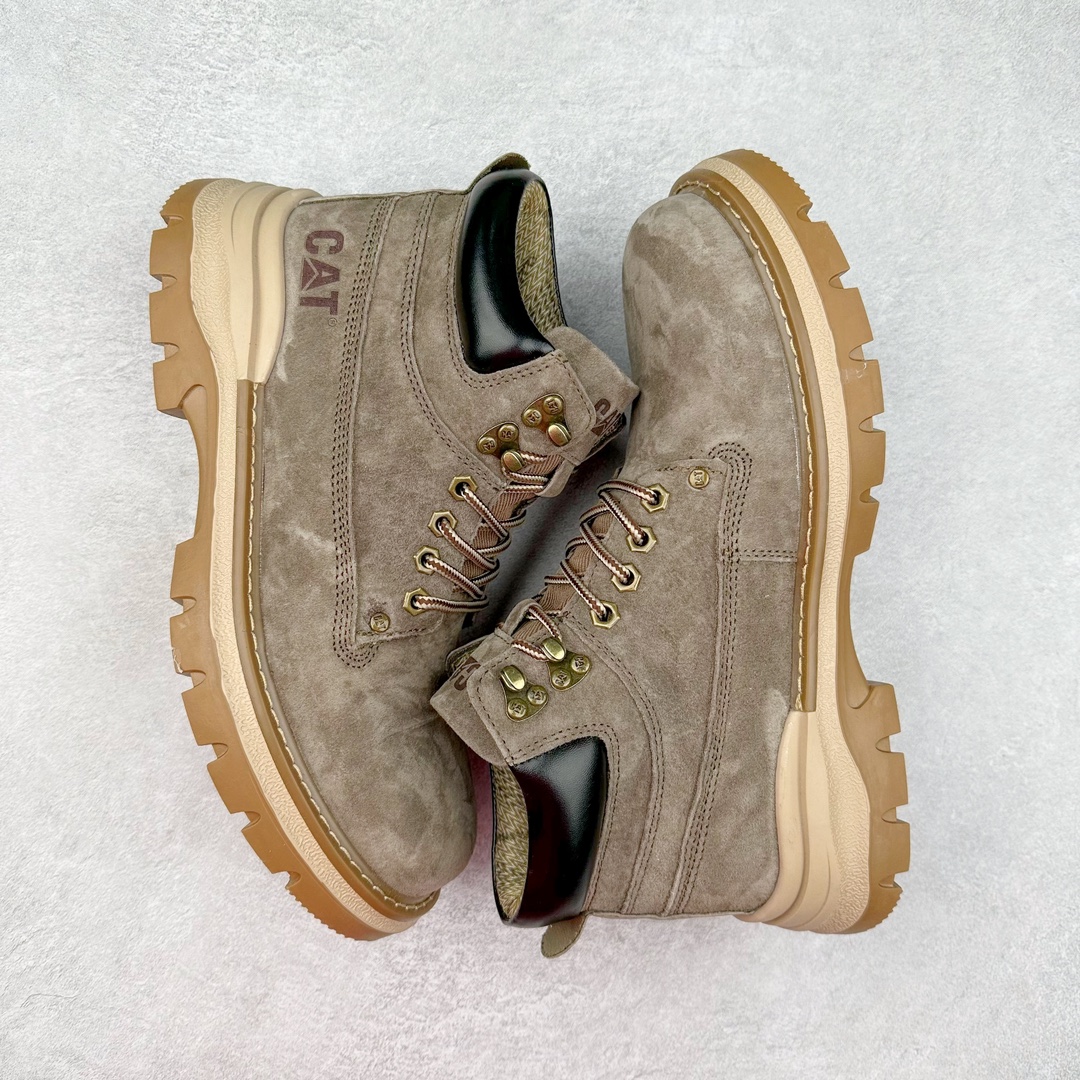 图片[3]-＃特价福利 CAT卡特 硬汉推土机品牌经典百搭户外休闲大黄靴系列 广东大厂品质 24ss秋冬新款 常年主打 时尚潮流搭配 面料釆用意大利进口磨砂牛皮 全鞋真牛皮材料 大底到五金都是代工厂原材料制作 好货不杀猪 首单质量严格把控 全套官网统一包装 今年冬季防寒户外专用 日常随意搭配 型男必备 尺码：38 39 40 41 42 43 44 (偏大一码)-选品中心