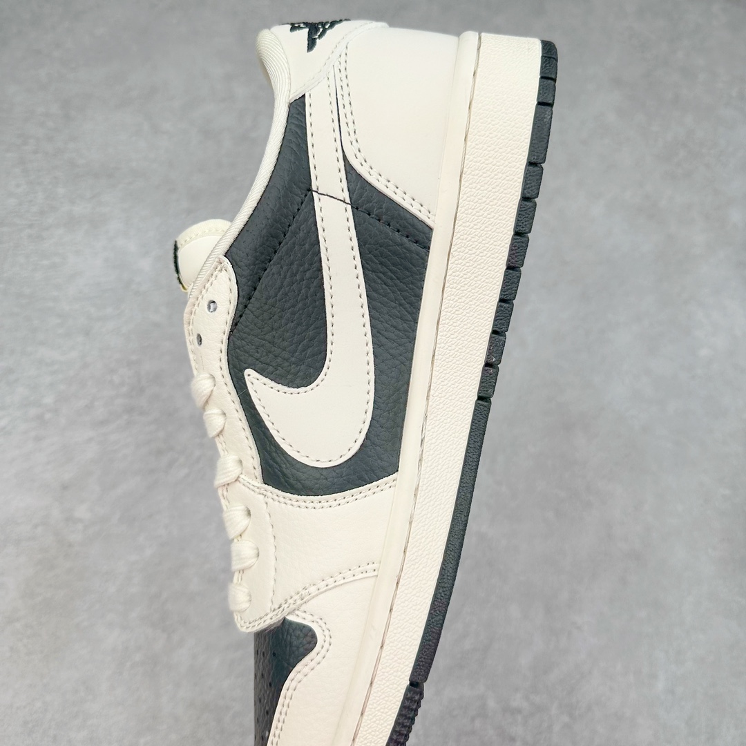 图片[7]-TS x Air Jordan AJ1 Low 倒钩低帮联名定制配色 BB6088-316 原厂内置气垫魔块 A模大底 头层小牛皮 鞋舌AJ原厂专用牛津布+AJ专用反口珍珠布+原厂无杂质高弹内里海棉+特殊封边弹力鞋带 尺码：36 36.5 37.5 38 38.5 39 40 40.5 41 42 42.5 43 44 44.5 45 46 47.5-选品中心