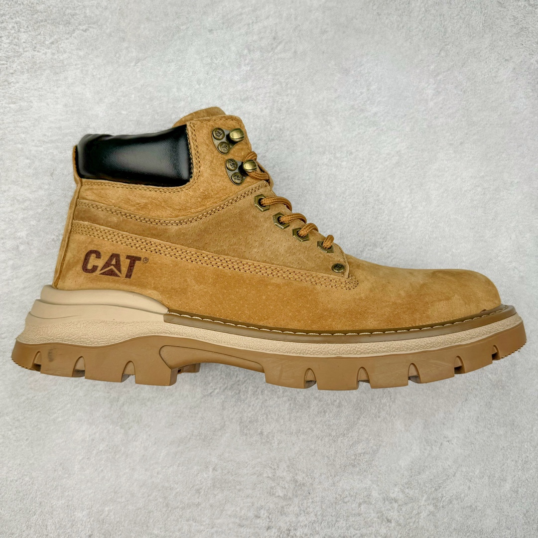 ＃特价福利 CAT卡特 硬汉推土机品牌经典百搭户外休闲大黄靴系列 广东大厂品质 24ss秋冬新款 常年主打 时尚潮流搭配 面料釆用意大利进口磨砂牛皮 全鞋真牛皮材料 大底到五金都是代工厂原材料制作 好货不杀猪 首单质量严格把控 全套官网统一包装 今年冬季防寒户外专用 日常随意搭配 型男必备 尺码：38 39 40 41 42 43 44 (偏大一码)-选品中心