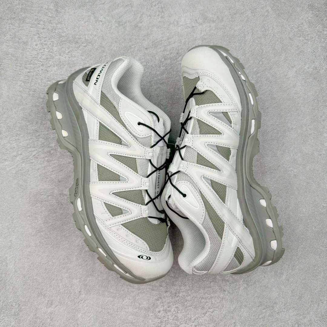 图片[3]-＃X版纯原福利 Salomon XT-QUEST ADV 萨洛蒙潮流越野机能户外功能鞋 纯原外贸平台特供订单 耗时半年巨作 全套原纸板楦头开发 原厂特供网布配套加持 确保原汁原味 完美呈现版型 原档数据独家私模五层组合大底 男女鞋同步官方开发至46.5 原装Ortholite轻量化鞋垫 中底布带钢印编号 原厂TPU锁扣 进口港宝加持 后跟自然饱满 还原公司包裹性 基于 SALOMON 初代 XT 鞋身造型并搭载 4D ADVANCED CHASSIS™ 大底打造而成 为这款 XT-QUEST 带来了多项足部控制与保护等功能性 如在运动过程中控制左右晃动的过程而提高稳定性、改善长途越野过程中足中到足尖的过渡、提高感知岩石的精确度以抵抗尖锐物体对脚底的伤害以及采用动态缓冲来增强穿着舒适感 从而减轻疲劳感 使 XT-QUEST 成为一双舒适且安全的户外之履 尺码：36 36.5 37.5 38 38.5 39 40 40.5 41 42 42.5 43 44 44.5 45-选品中心