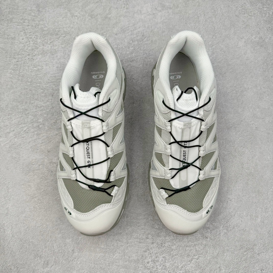 图片[2]-＃X版纯原福利 Salomon XT-QUEST ADV 萨洛蒙潮流越野机能户外功能鞋 纯原外贸平台特供订单 耗时半年巨作 全套原纸板楦头开发 原厂特供网布配套加持 确保原汁原味 完美呈现版型 原档数据独家私模五层组合大底 男女鞋同步官方开发至46.5 原装Ortholite轻量化鞋垫 中底布带钢印编号 原厂TPU锁扣 进口港宝加持 后跟自然饱满 还原公司包裹性 基于 SALOMON 初代 XT 鞋身造型并搭载 4D ADVANCED CHASSIS™ 大底打造而成 为这款 XT-QUEST 带来了多项足部控制与保护等功能性 如在运动过程中控制左右晃动的过程而提高稳定性、改善长途越野过程中足中到足尖的过渡、提高感知岩石的精确度以抵抗尖锐物体对脚底的伤害以及采用动态缓冲来增强穿着舒适感 从而减轻疲劳感 使 XT-QUEST 成为一双舒适且安全的户外之履 尺码：36 36.5 37.5 38 38.5 39 40 40.5 41 42 42.5 43 44 44.5 45-选品中心
