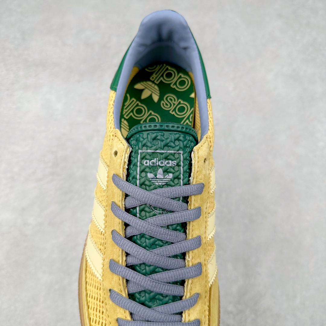 图片[5]-＃X版 AD Originals Handball SPZL 手球运动员系列百搭休闲运动板鞋 IE3403 这款来自阿迪达斯的这款HANDBALL SPZL前身是一双手球运动鞋，这一次拿来复刻，所以鞋面的主要色彩选用了黑色， 鞋面外侧除了Spezial字母之外还有三叶草标志。Handball SPZL作为复古手球训练鞋与作为室内足球鞋的Samba有着异曲同工之处，但是质感更为出众的鞋身以及丰富的配色选择比起Samba来讲可以说是更胜一筹了！尺码：36 36⅔ 37⅓ 38 38⅔ 39⅓ 40 40⅔ 41⅓ 42 42⅔ 43⅓ 44 45-选品中心