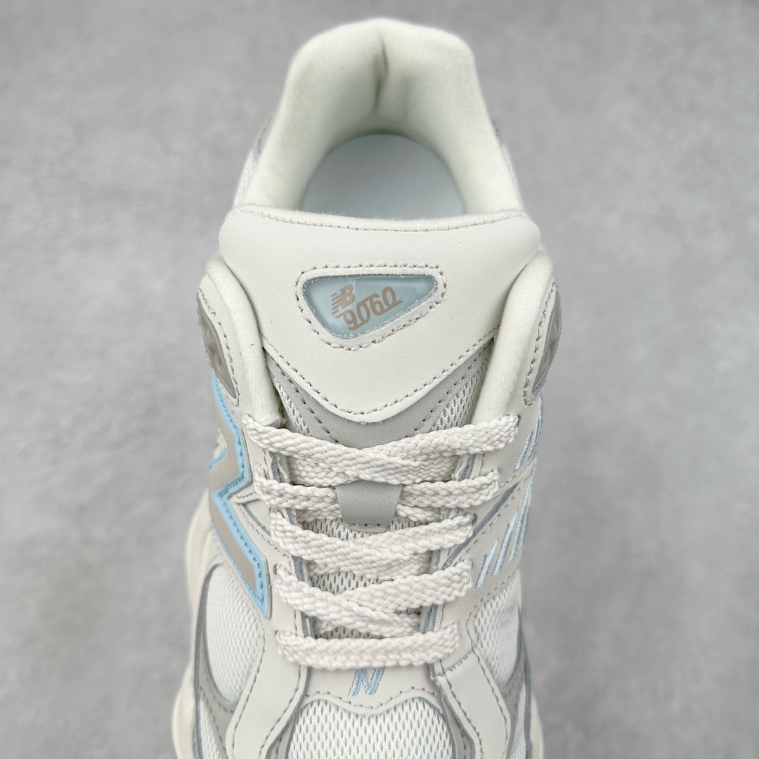 图片[5]-New Balance NB9060 复古运动鞋 新百伦又带来了新鞋型 并且是与芝加哥街头品牌 Joe Freshgoods 的联名款 鞋身主体采用了类似 990 系列的设计风格 与传统复古慢跑鞋区别不大 最大的变化就是鞋底部分 在传统设计的中底外层 增加了多个分区的模块 圆润的线条设计与我们熟悉的 New Balance 风格截然不同 但与同样充满弧形线条的鞋面搭配 看起来毫无违和感 尺码：36-45-选品中心