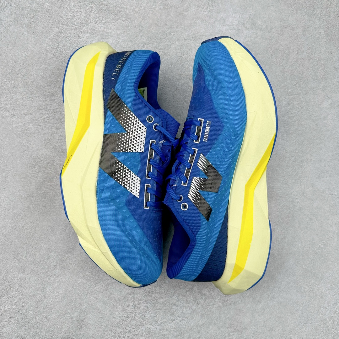 图片[3]-NEW BALANCE Rebel FuelCell Rebel V4 SuperComp Elite 精英版内置碳板 舒适时尚织物减震耐磨低帮马拉松轻量化跑步鞋 NB新百伦于 2019 年夏天首次发布了 Rebel 在制鞋业仍在向强调能量回报的弹力泡沫转变的时候 Rebel 确实是一个叛逆者 快进到 2024 年 Rebel v4 承诺通过重新配制的中底化合物和更高的堆叠高度提供更轻、更有弹性的跑步体验 就像New Balance SC Elite v4一样 Rebel v4 提供了完全重新设计的中底化合物 最新的混合物将 New Balance 专有的 FuelCell 泡沫（TPU 和 EVA 的混合物）与 PEBA 泡沫相结合 带来更弹跳的跑步体验 PEBA是一种超轻 高性能的泡沫 通常出现在镀碳超级鞋中 New Balance Rebel v4、ASICS Novablast 4和Brooks Hyperion Max都是精力充沛的无电镀运动鞋 在速度锻炼和快节奏中大放异彩 这三款鞋都依靠它们的中底泡沫和轻微的摇杆形状来创造一种向前滚动的感觉 而且虽然这些鞋子在堆叠高度和重量方面各不相同 但它们提供了相似的软硬比例 有足够的流行力来加快步伐 尺码：36 37 37.5 38 38.5 39.5 40 40.5 41.5 42 42.5 43 44 45-选品中心