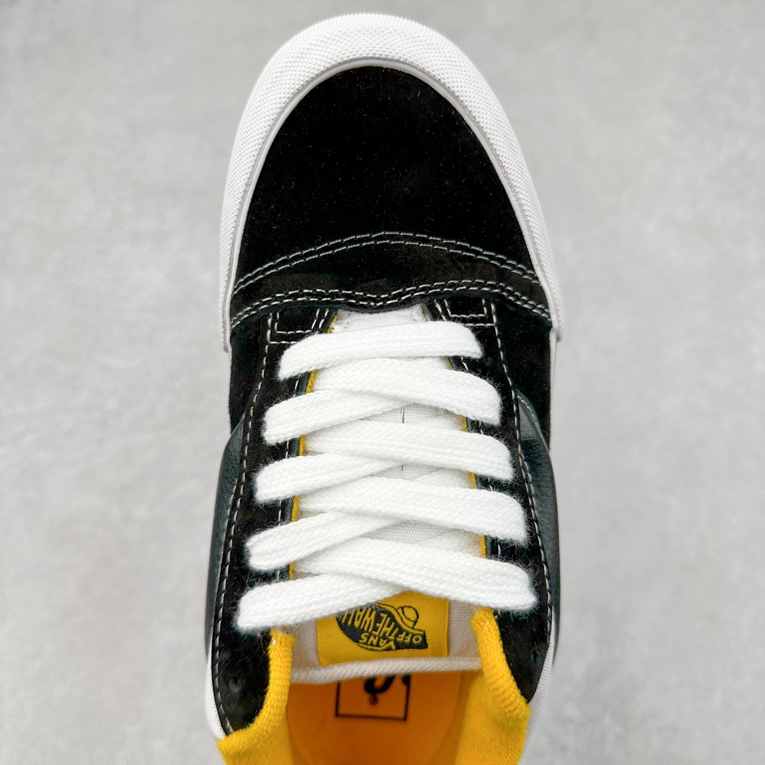 图片[4]-Vans Knu Skool 白黑黄 万斯低帮复古休闲硫化面包鞋 肥胖版大LOGO原版全皮猪八面料 货号：VN000D6CCCZ 尺码：35 36 36.5 37 38 38.5 39 40 40.5 41 42 42.5 43 44-选品中心